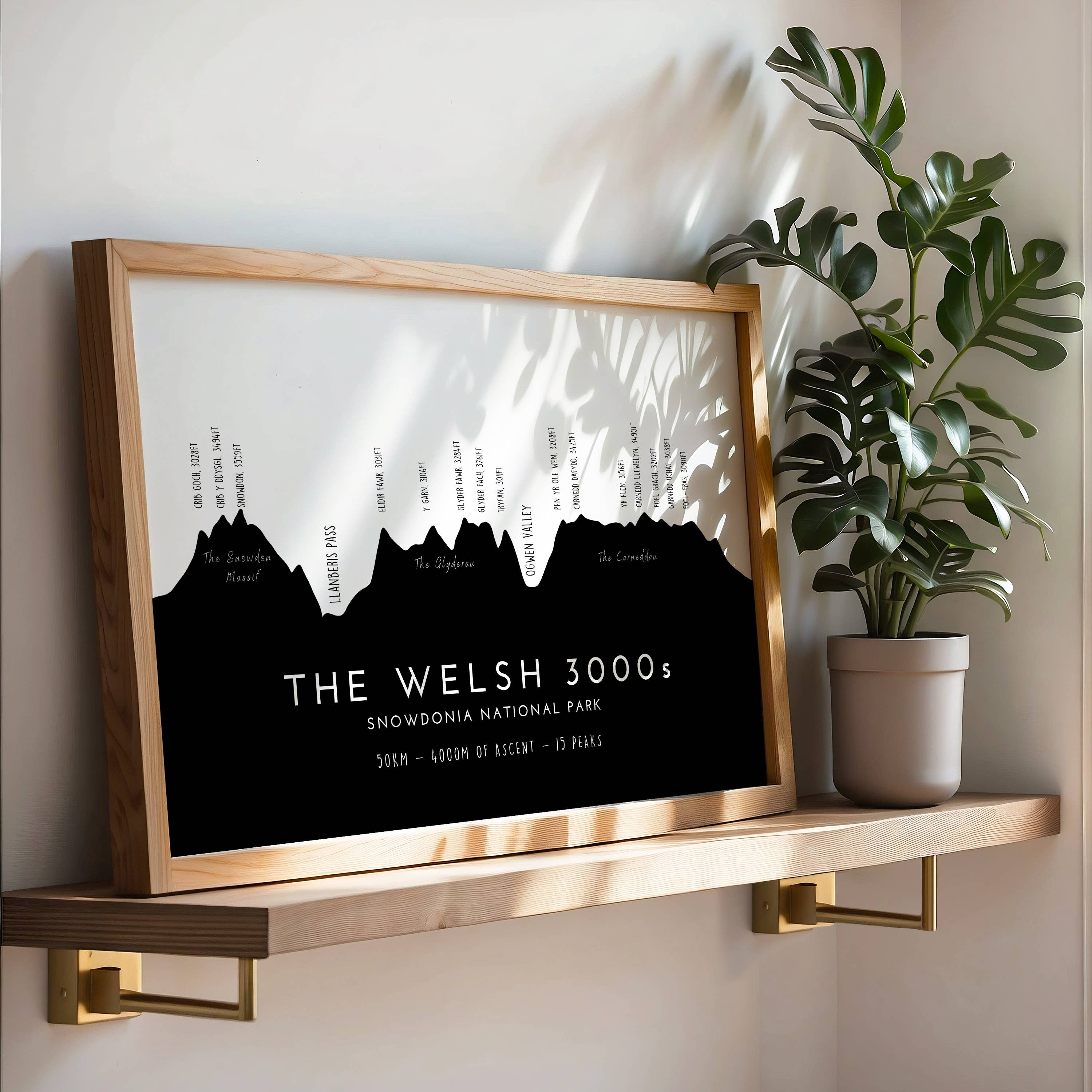 Welsh 3000 Print (English Version): Sage / A5