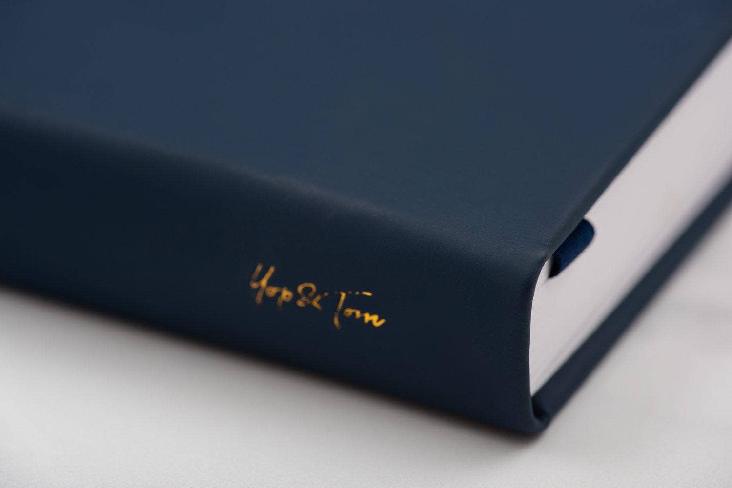 A5 Dot Grid Journal - Moon and Stars: Midnight Blue