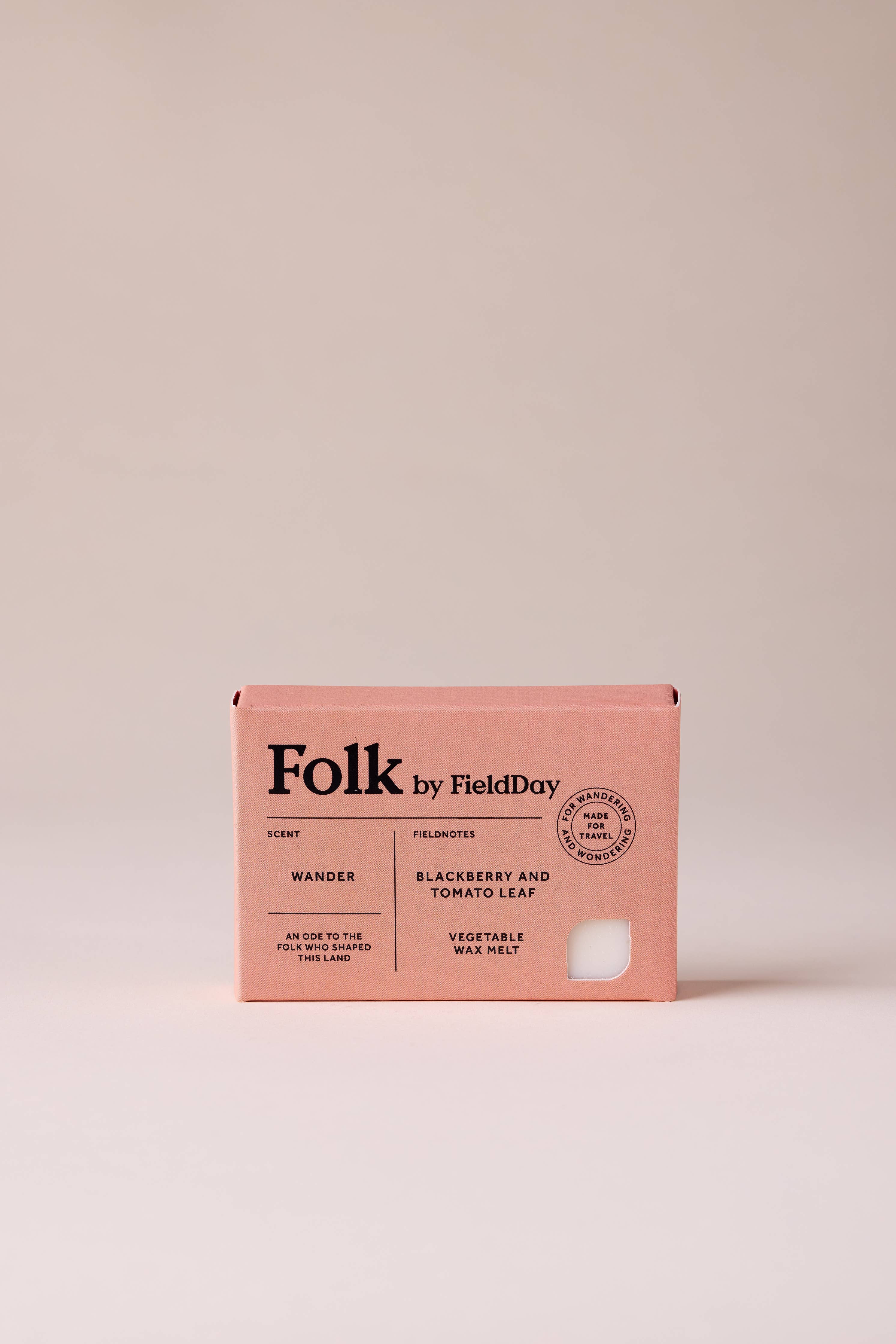 Wander Vegetable Wax Folk Wax Melt