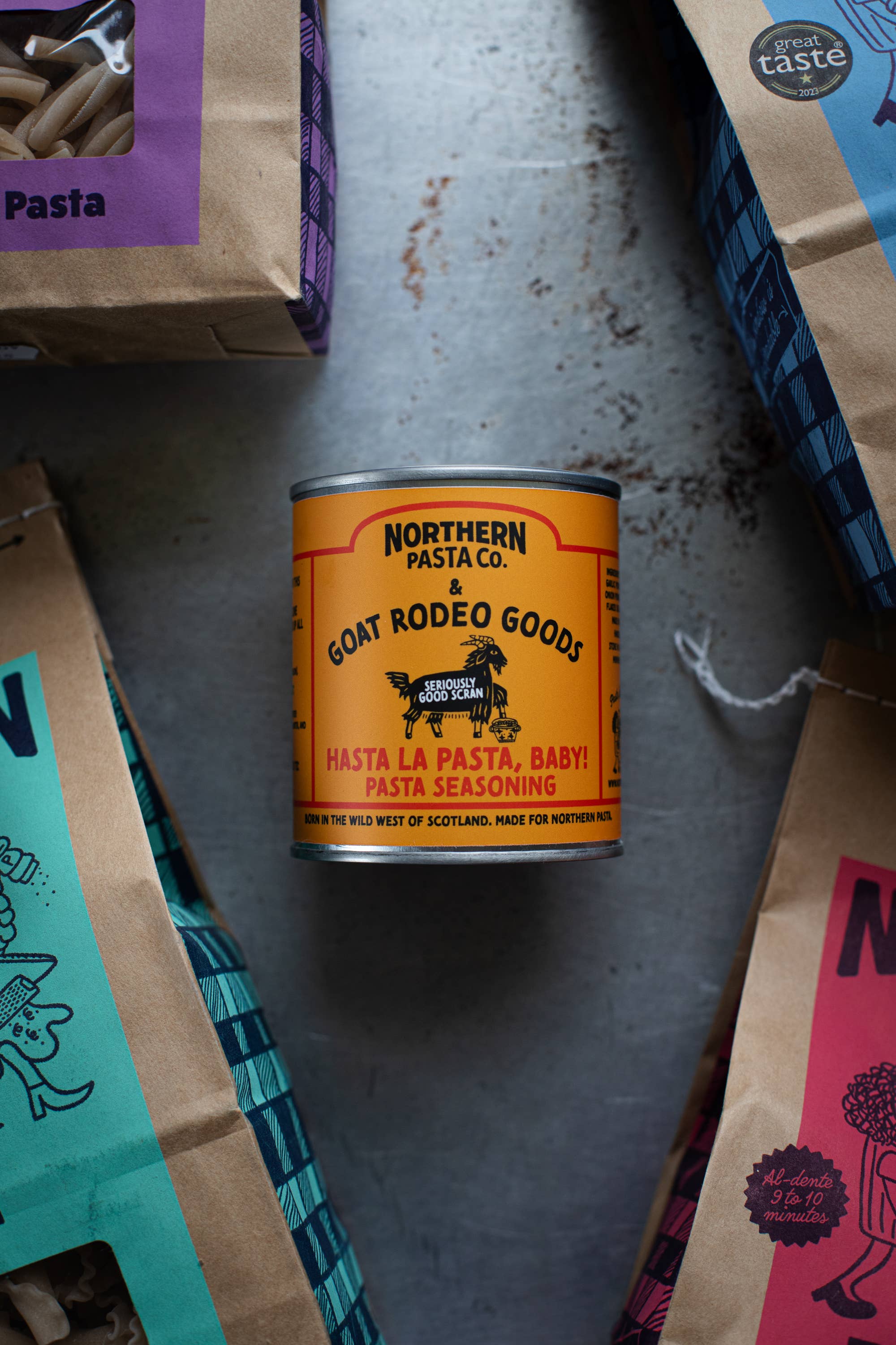 Hasta La Pasta, Baby - Pasta Seasoning - Goat Rodeo Goods + Northern Pasta Co Collaboration