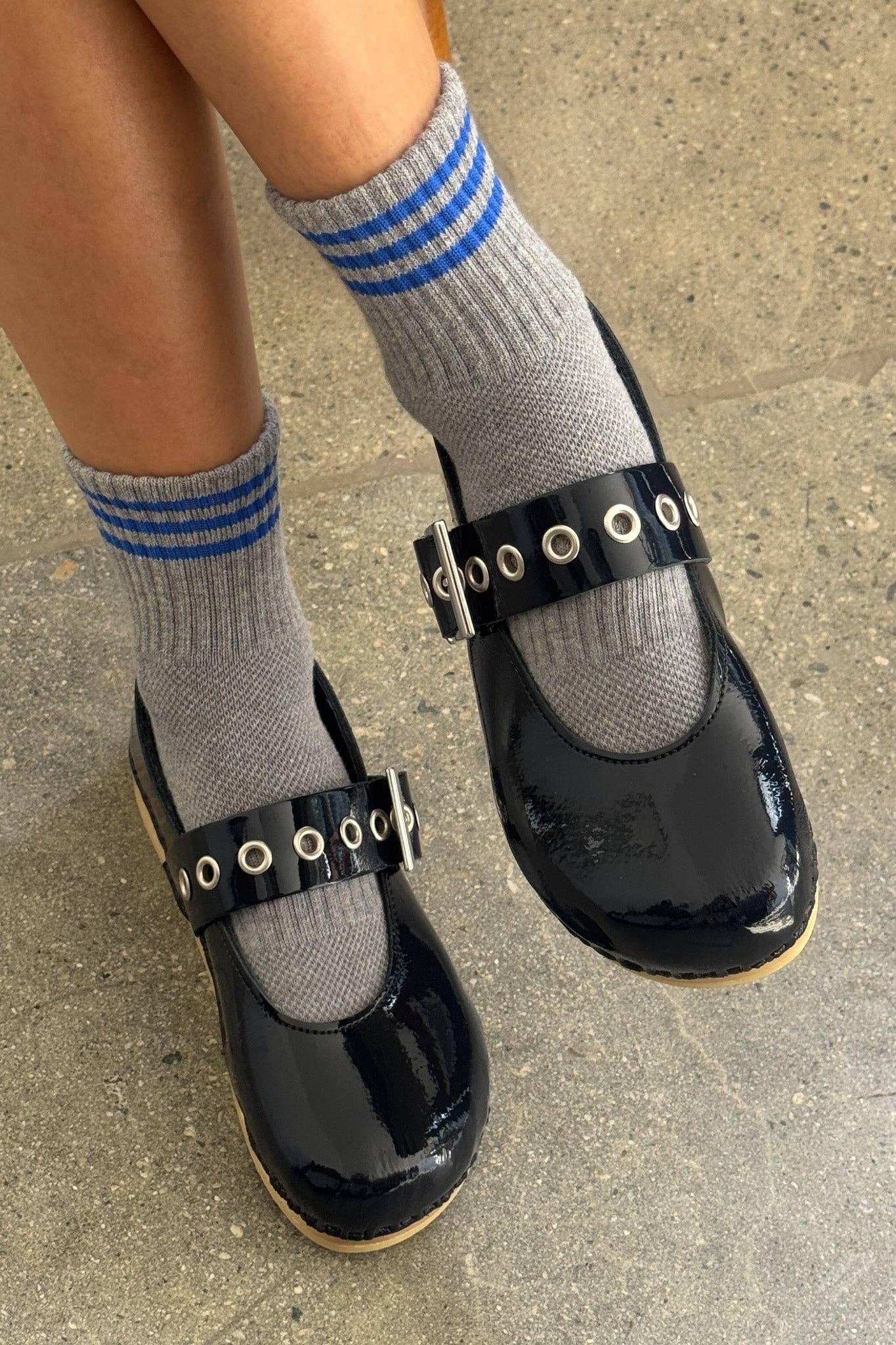 Girlfriend Socks: Indigo