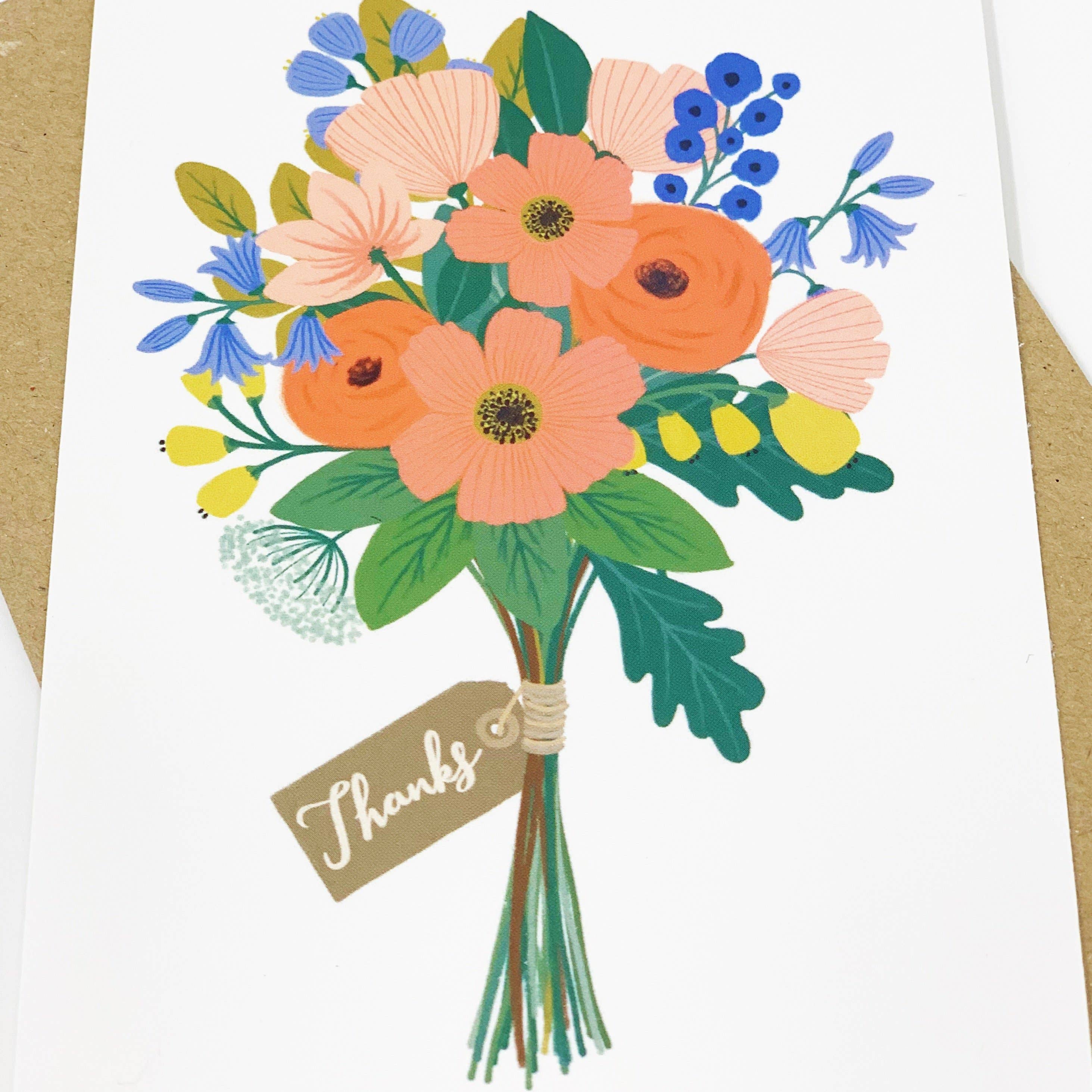 Thank You - Bunch of Flowers