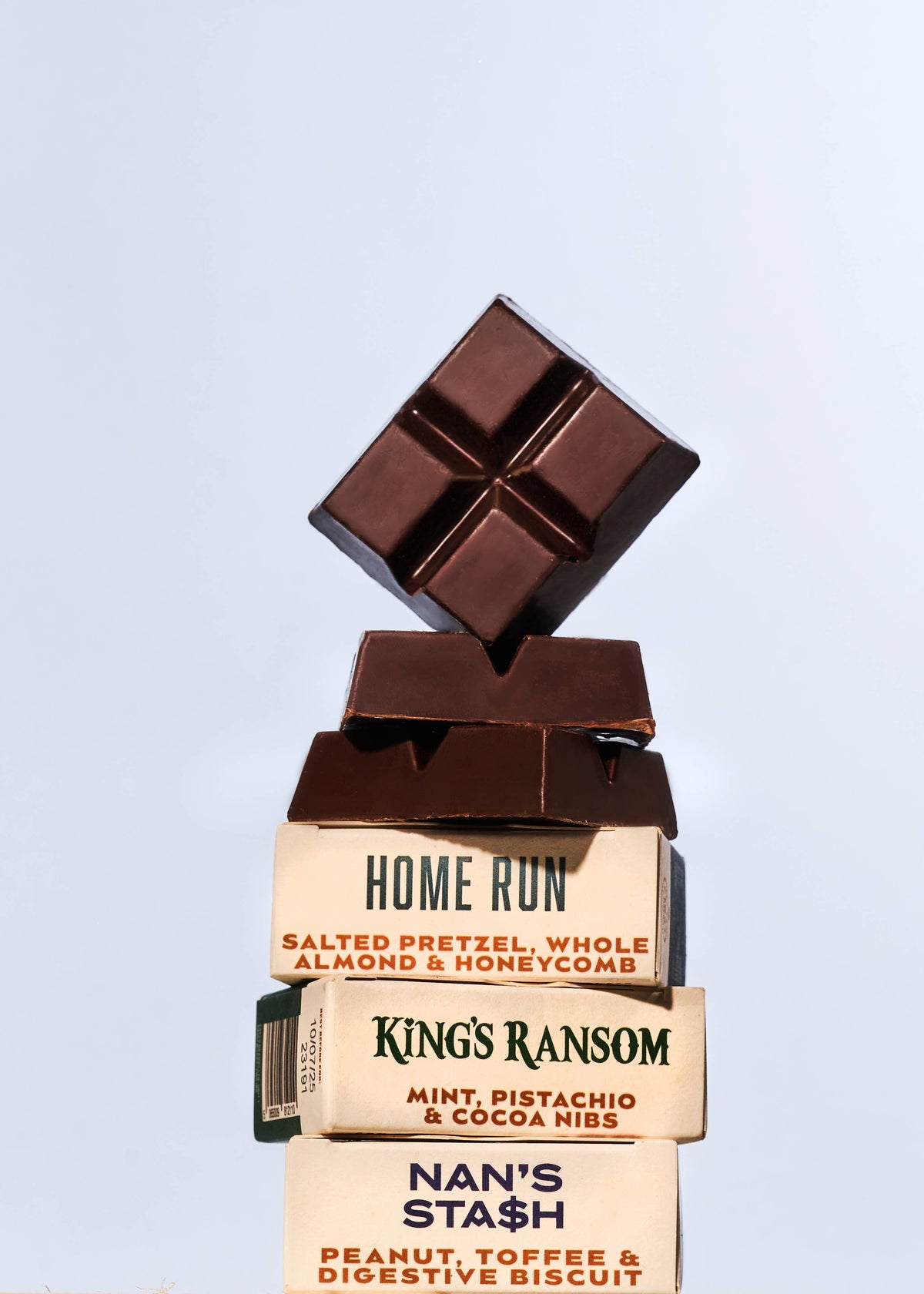 HOME RUN 40g  - 60% Dark chocolate vegan chunky mini bar