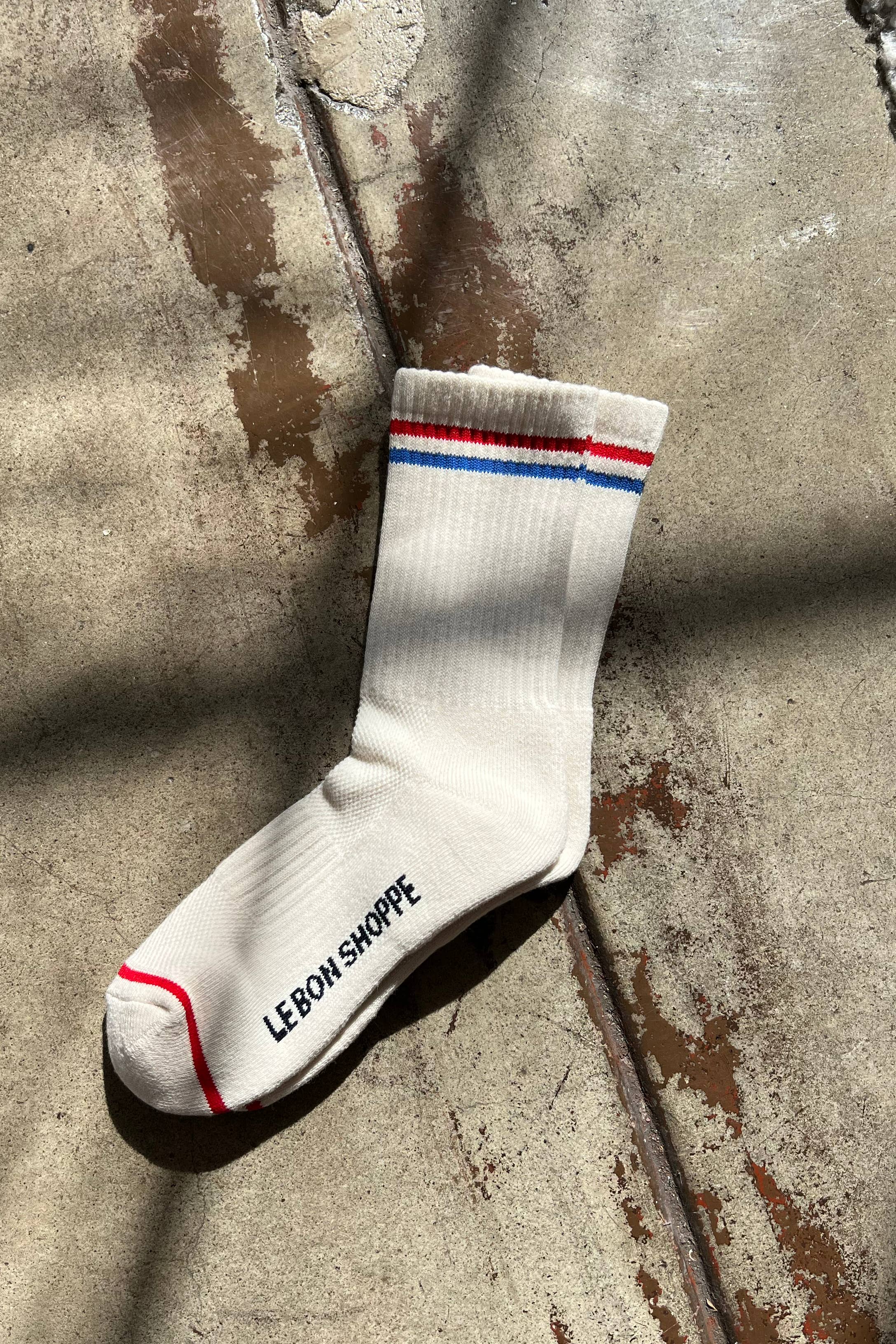 Boyfriend Socks: Oatmeal