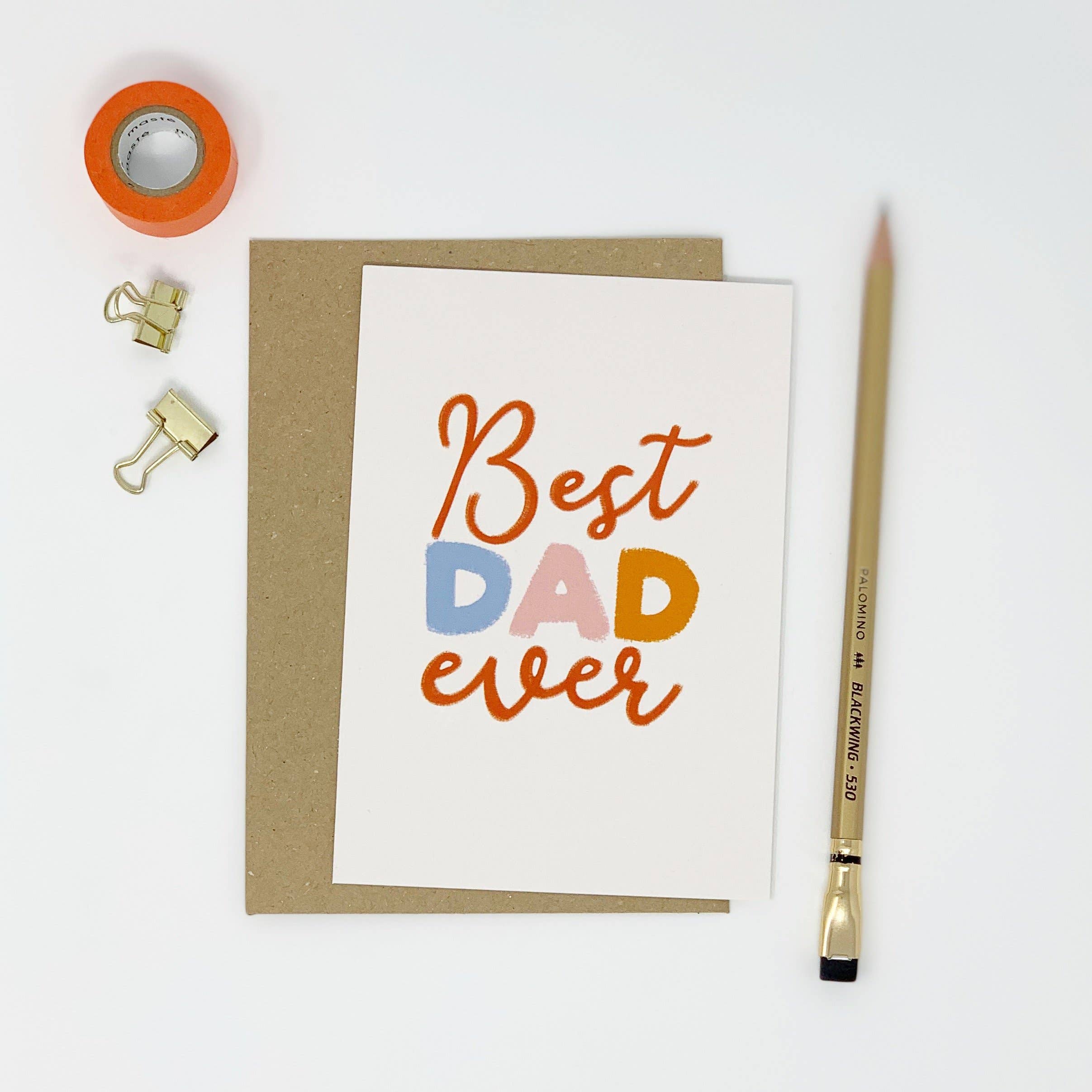 Best Dad Ever Card