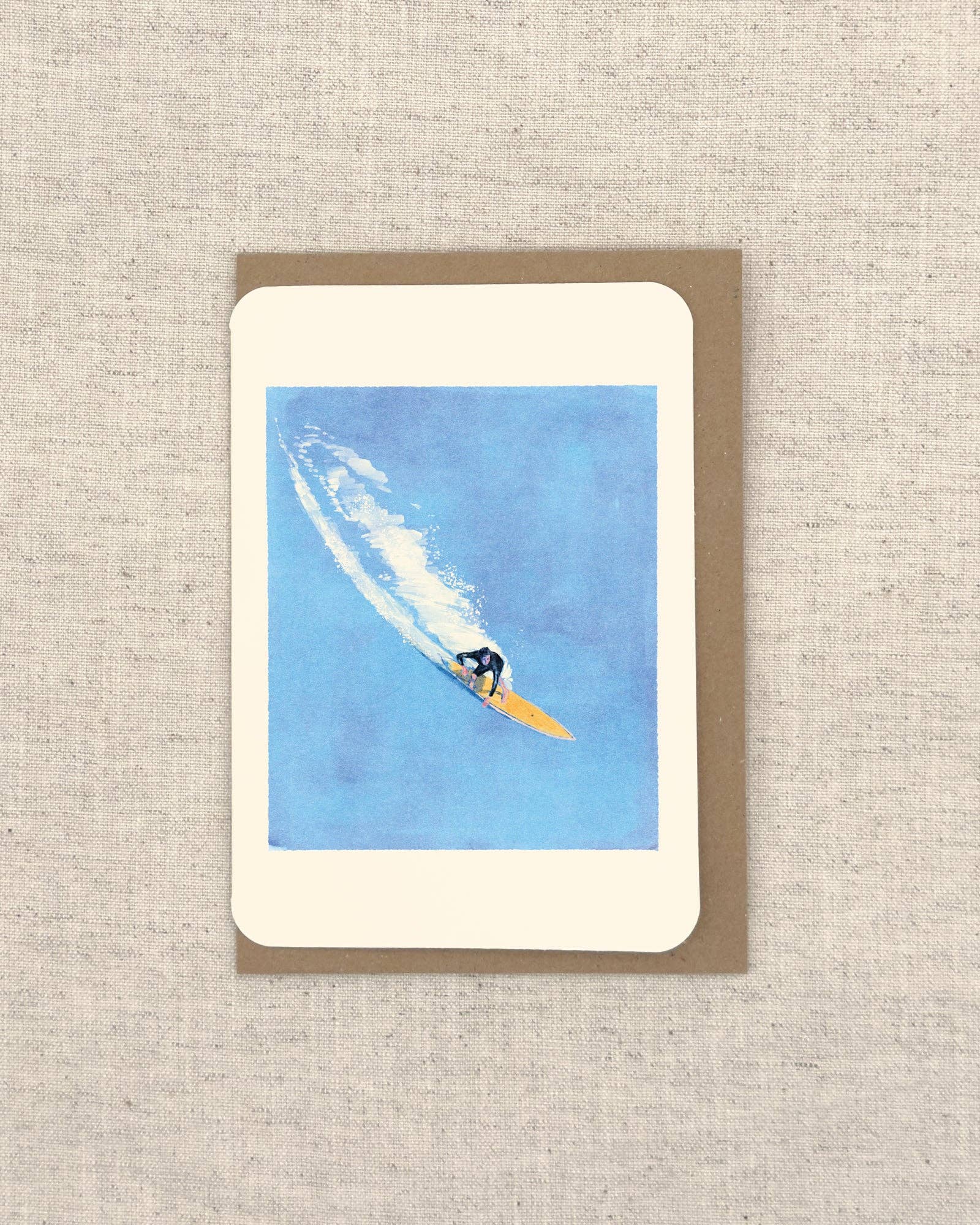 Swatch Surfer Greetings Card