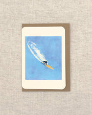 Swatch Surfer Greetings Card