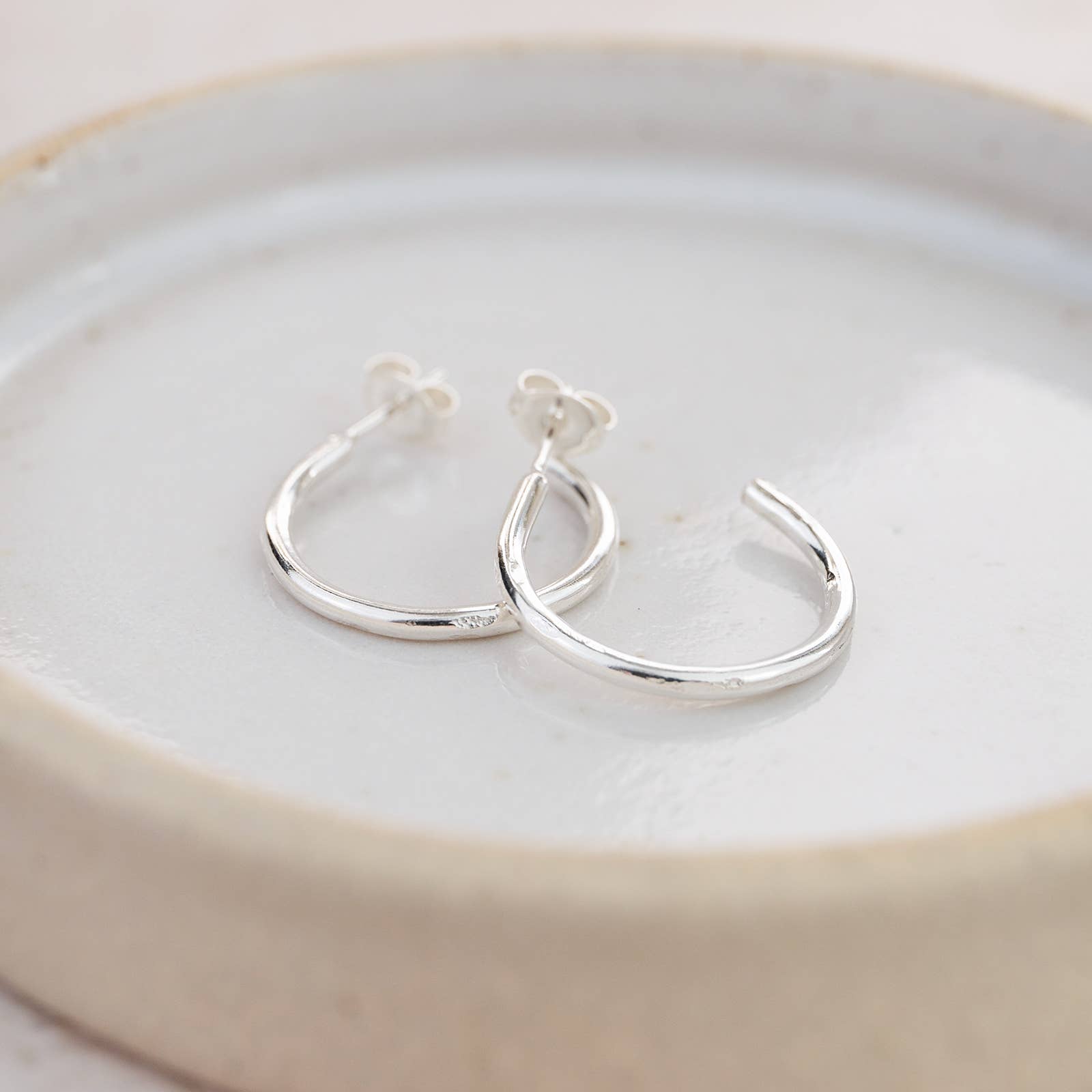 Sterling Silver Everyday Hoops