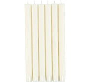 Pearl White Eco Dinner Candles - Each