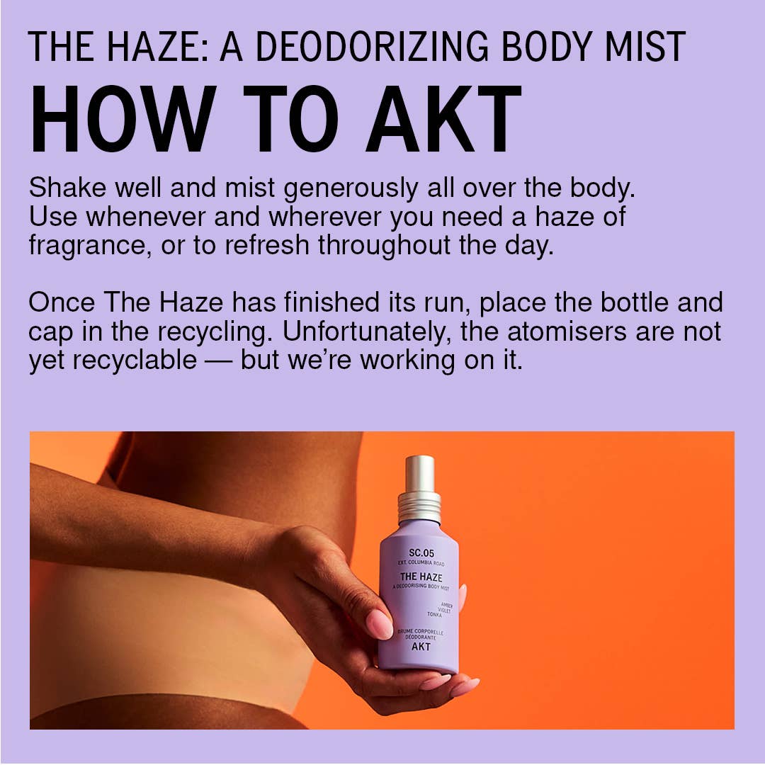The Haze Deodorising Body Mist SC.05 Columbia Road