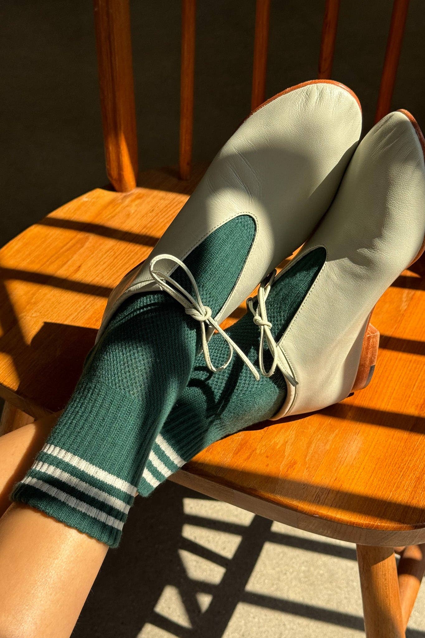 Girlfriend Socks: Indigo
