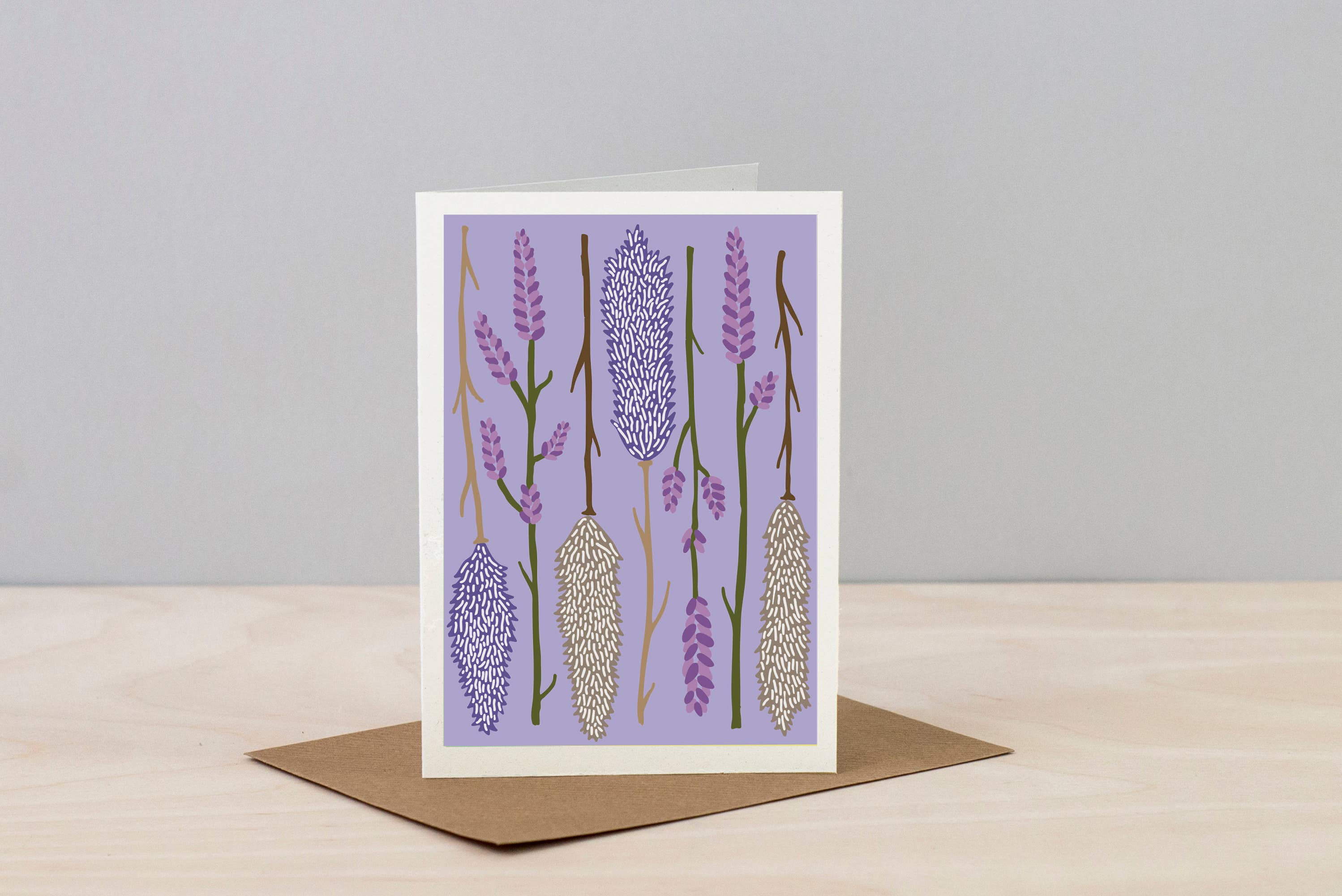 All Occasions A6 Card- Dried- Lilac