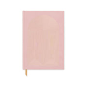 Designworks Ink Suedette Journal - Pink - Radiant Rainbow