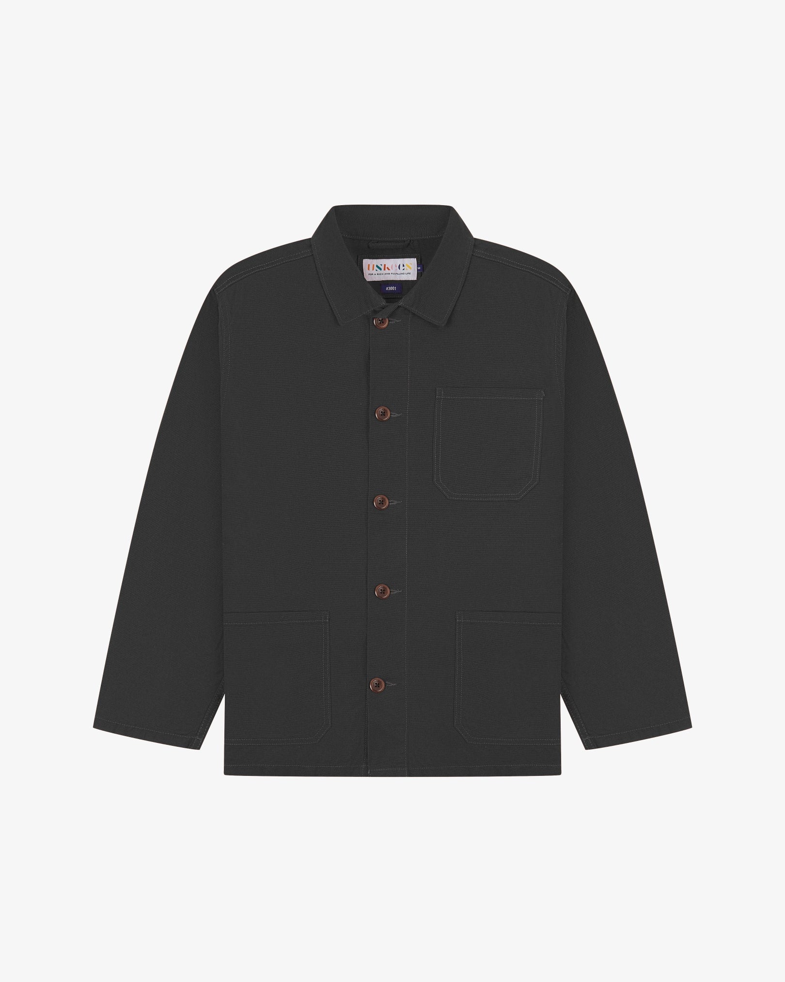 3001 Overshirt - Charcoal