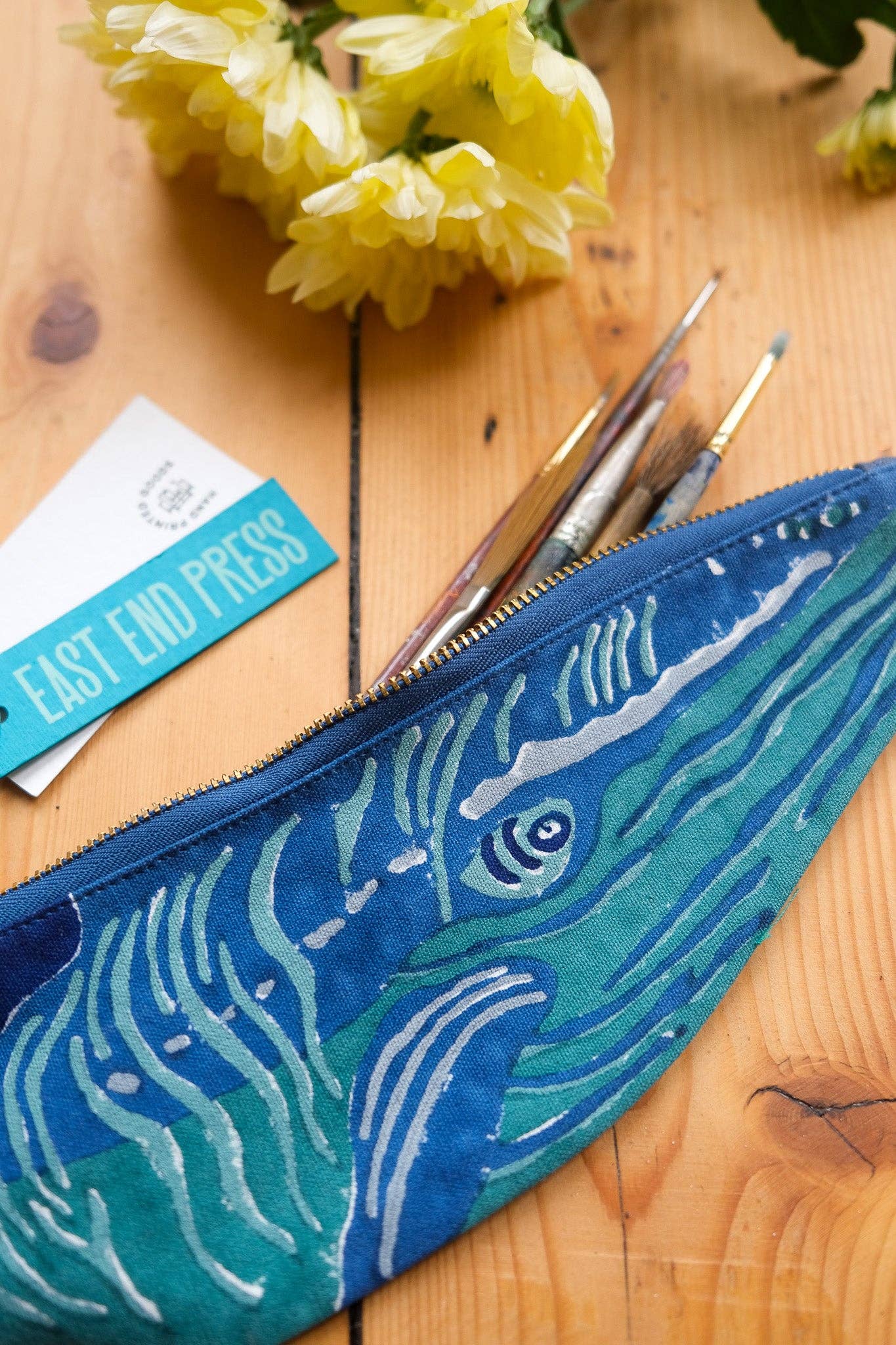 Whale Fabric Case