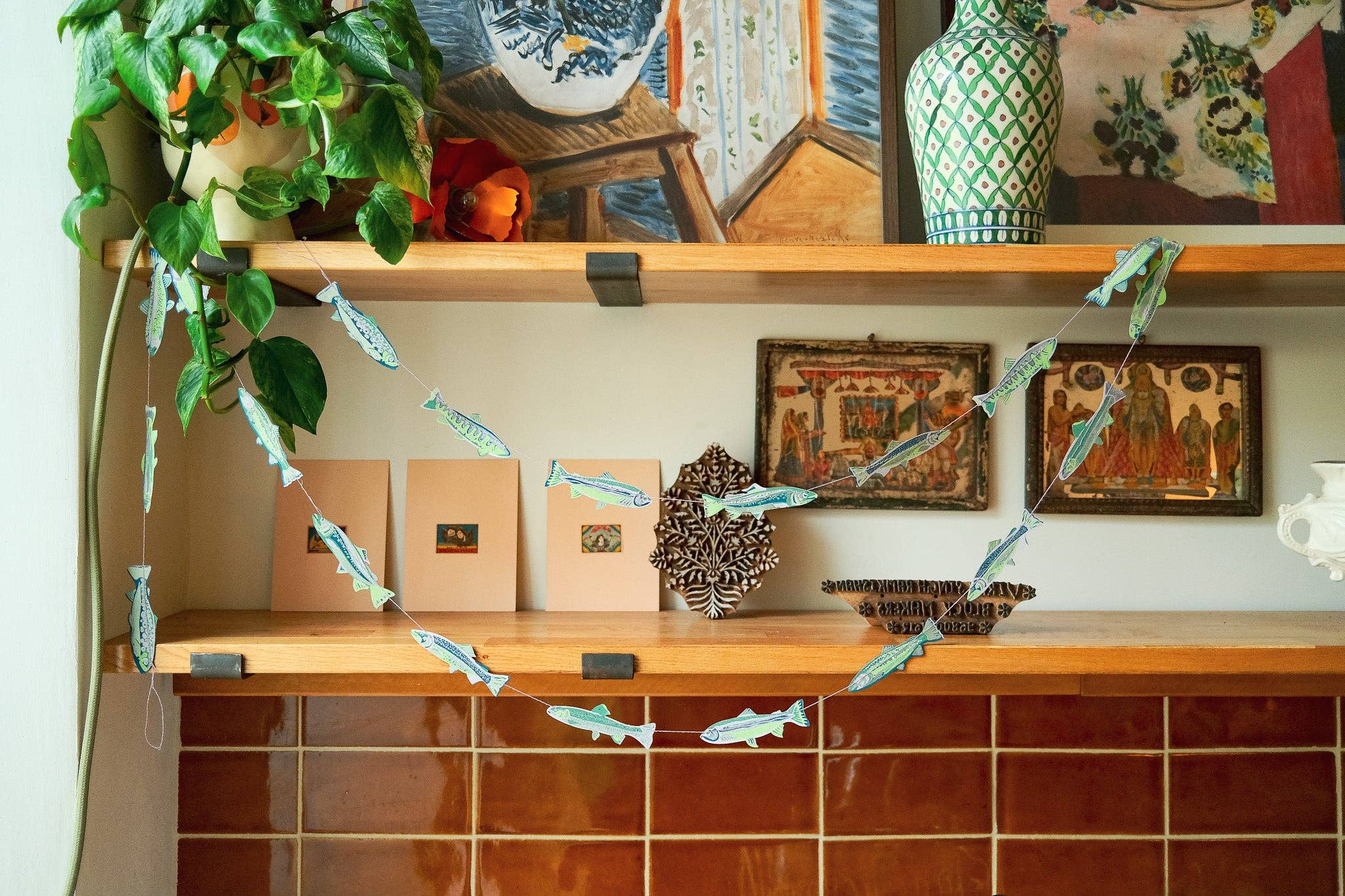 UK/EU: Tasty Anchovies Sewn Garland