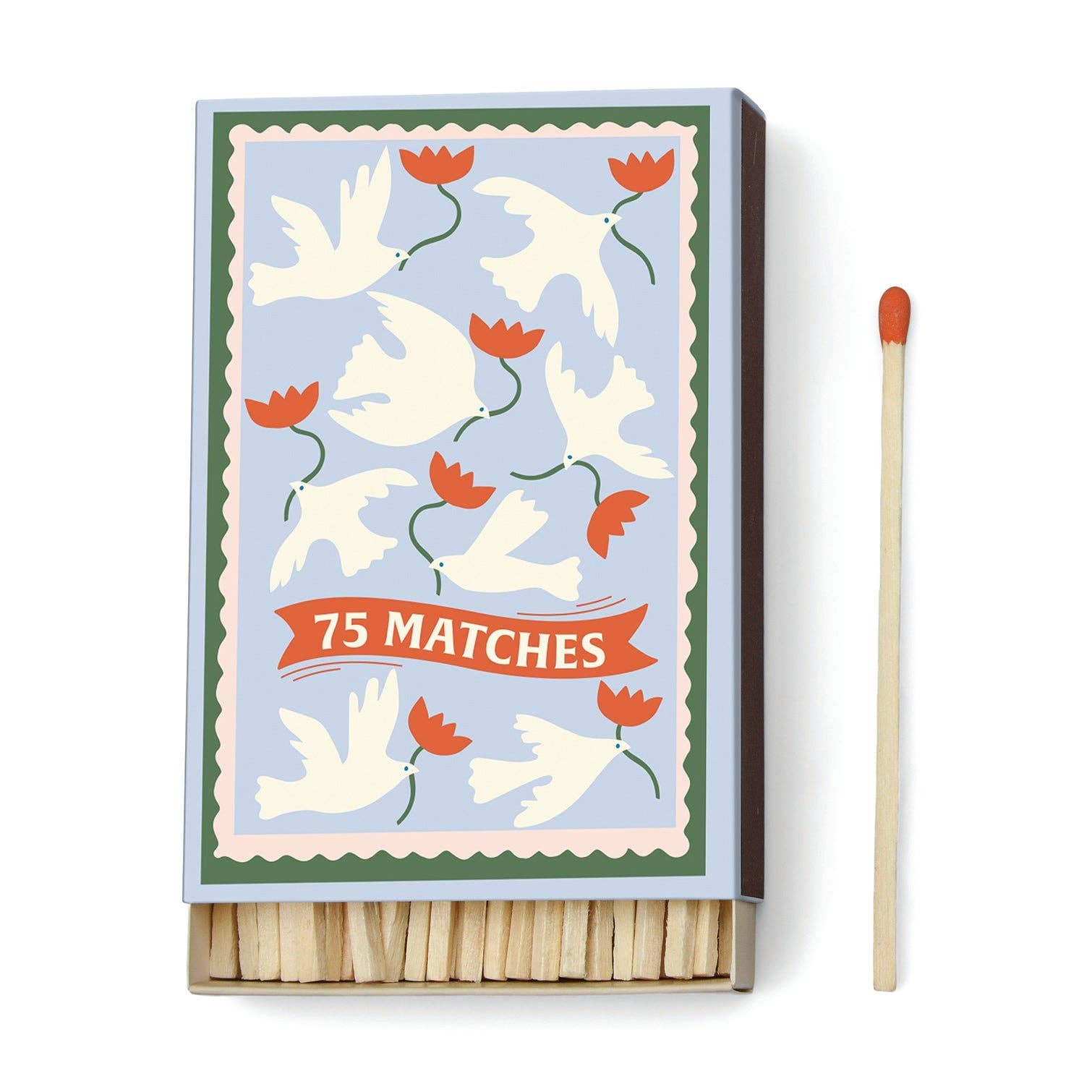 Paddywax A Dopo Boxed Matches "Flower" - 75 matches