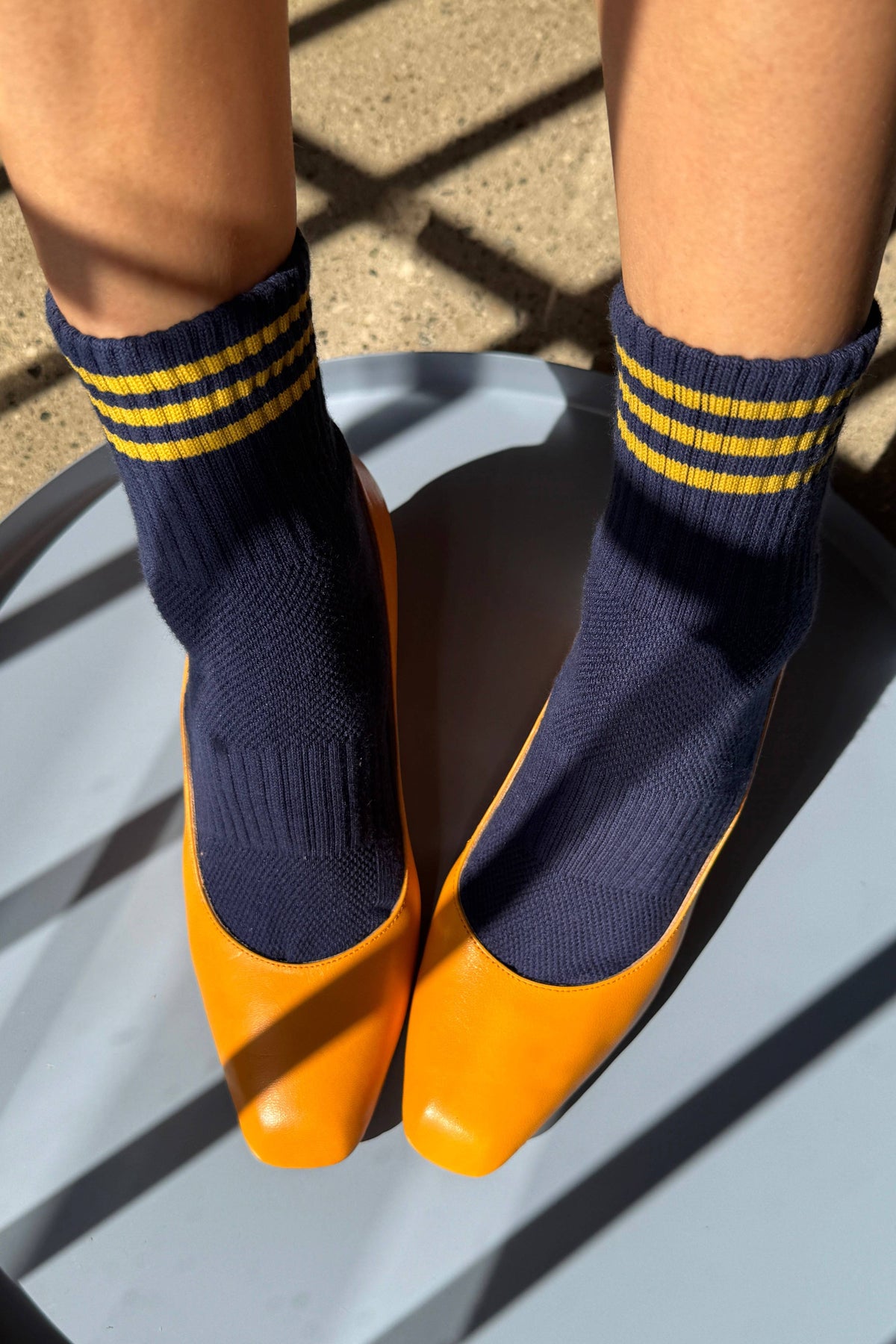 Girlfriend Socks : Navy