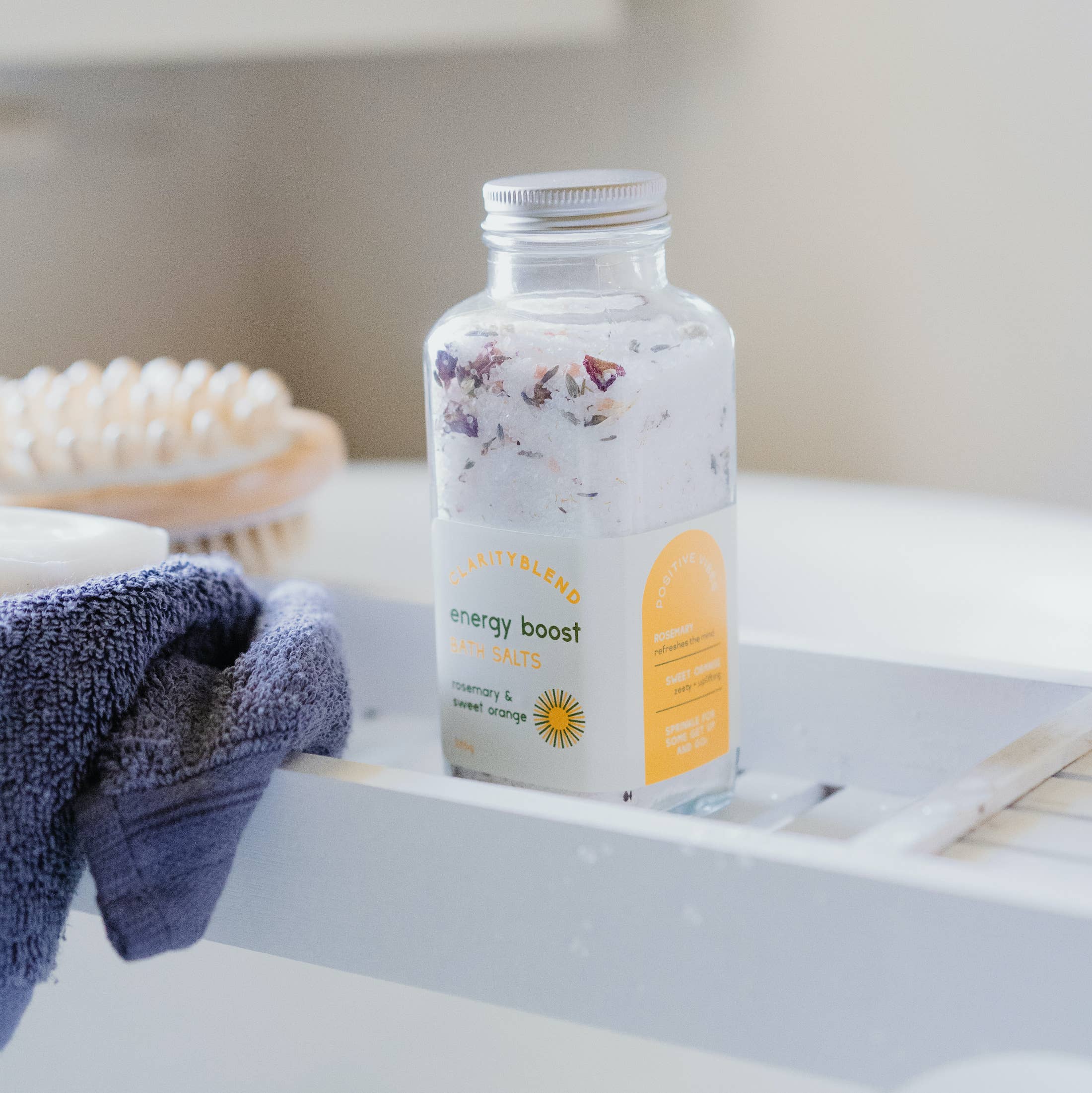 Energy Boost Aromatherapy Bath Salts