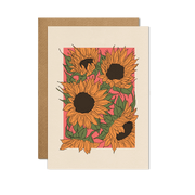 Sunflower Card: Cello-free