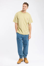Plain T-Shirt - Pale Olive