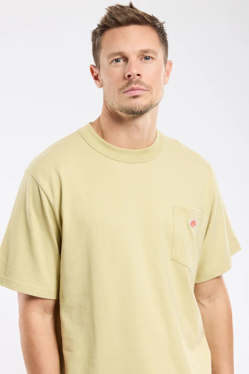 Plain T-Shirt - Pale Olive