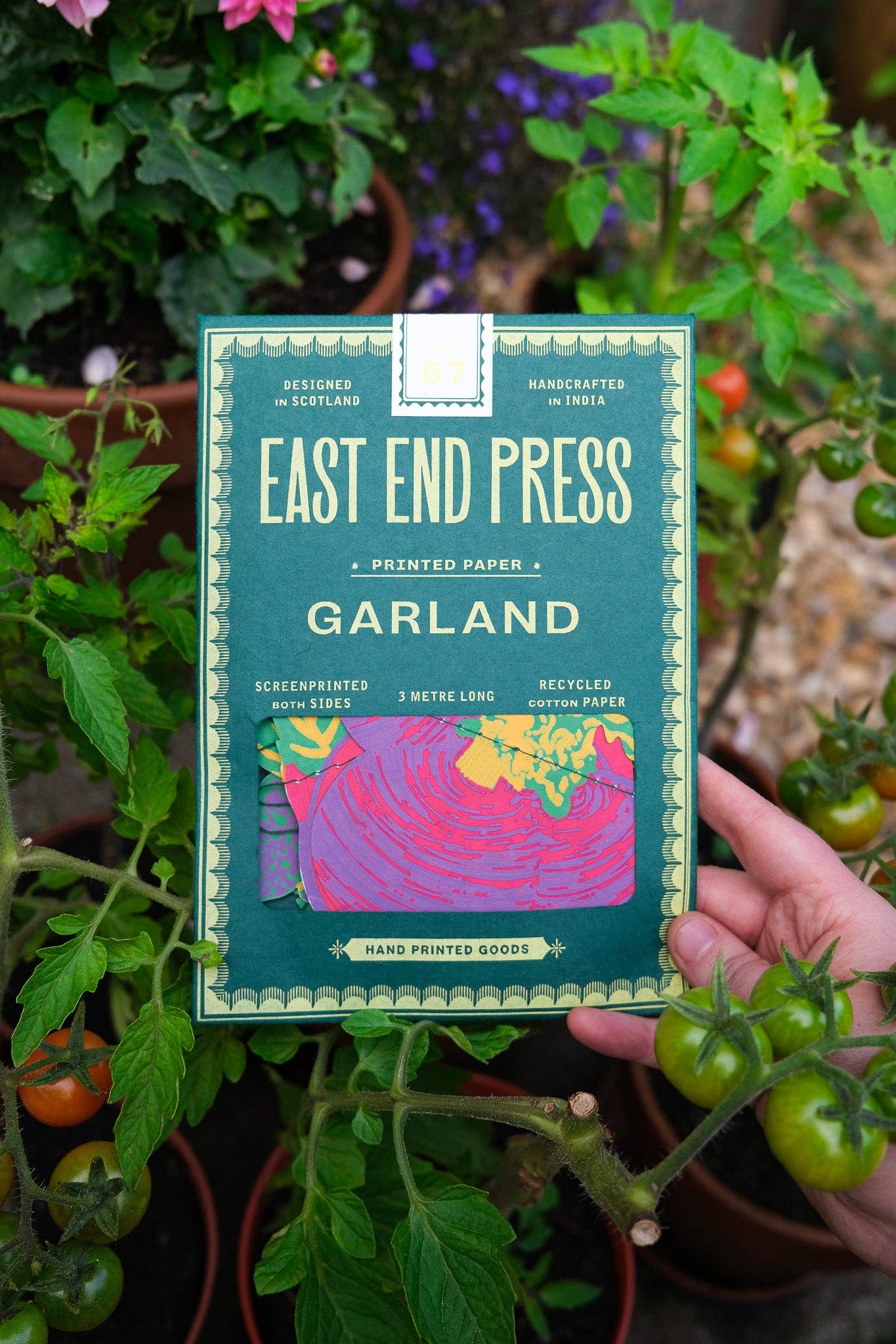 UK/EU: Vegetable Sewn Garland