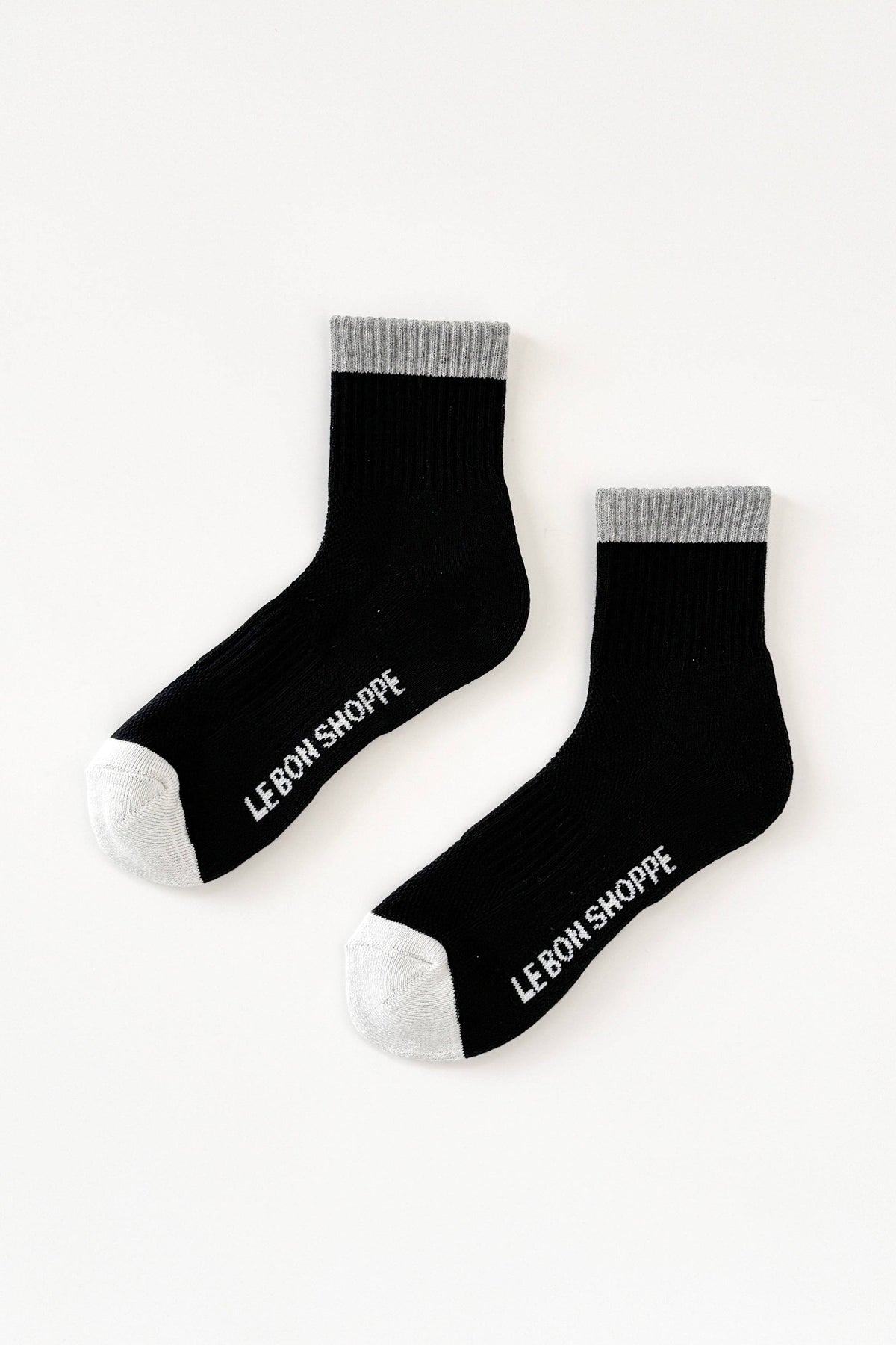 Color Block Girlfriend Socks : Yellow Blue