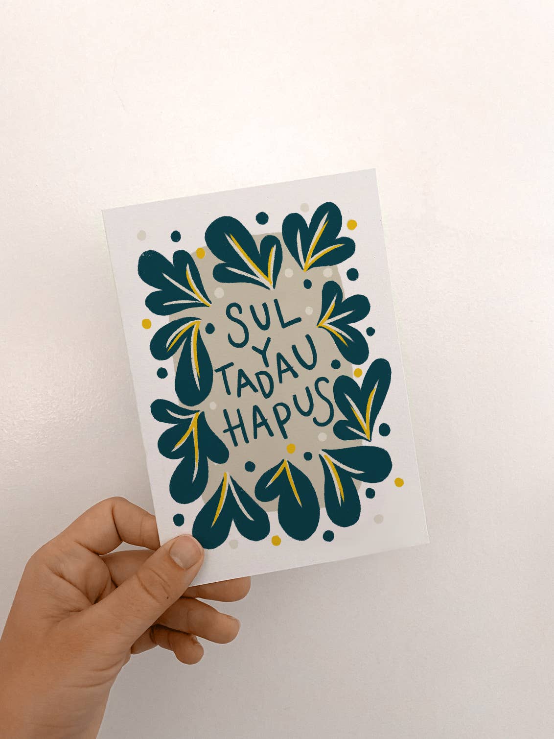 Sul Y Tadau Hapus Welsh Language Father's Day Card