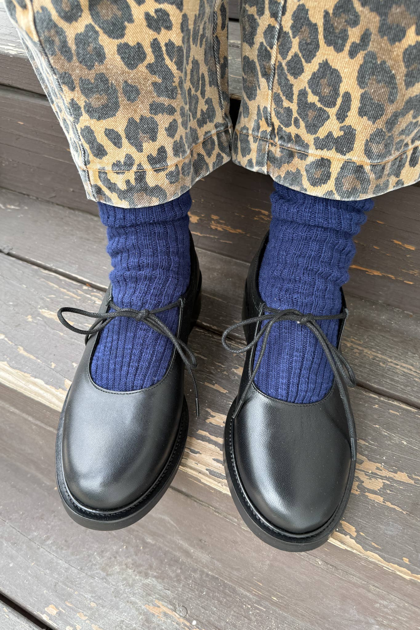 Cottage Socks: Bear