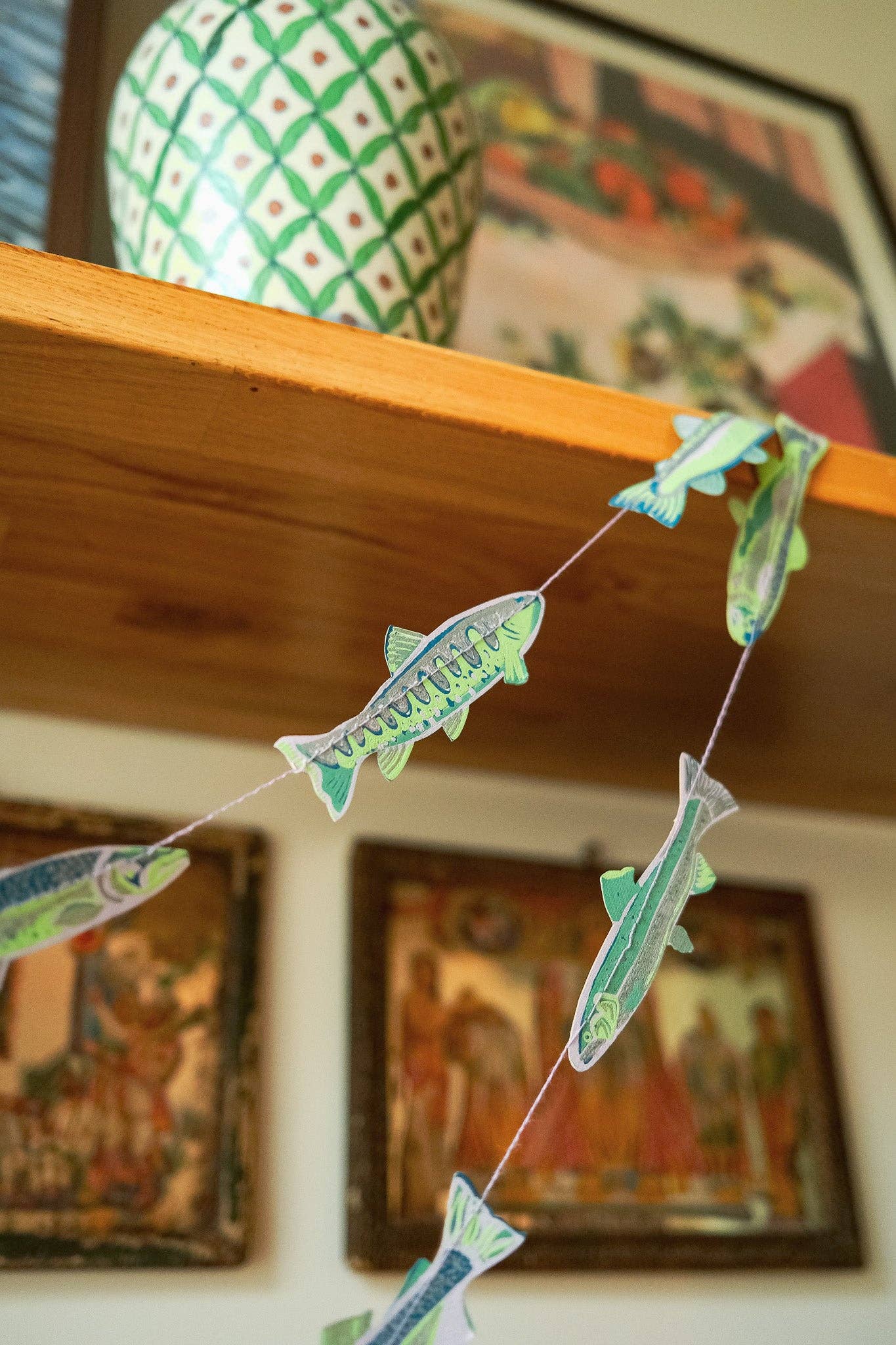UK/EU: Tasty Anchovies Sewn Garland