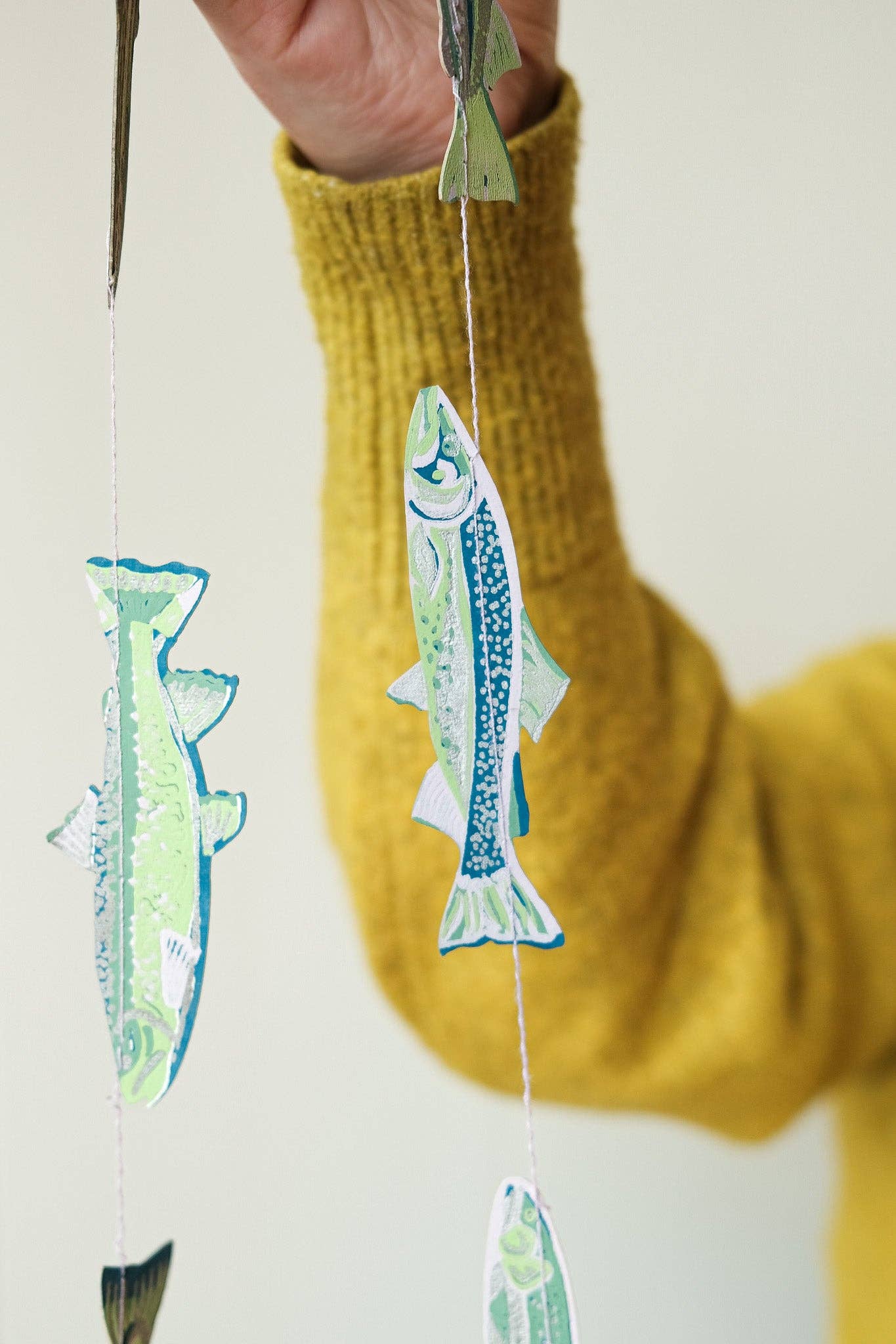 UK/EU: Tasty Anchovies Sewn Garland