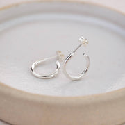 Sterling Silver Everyday Mini Circle Hoops