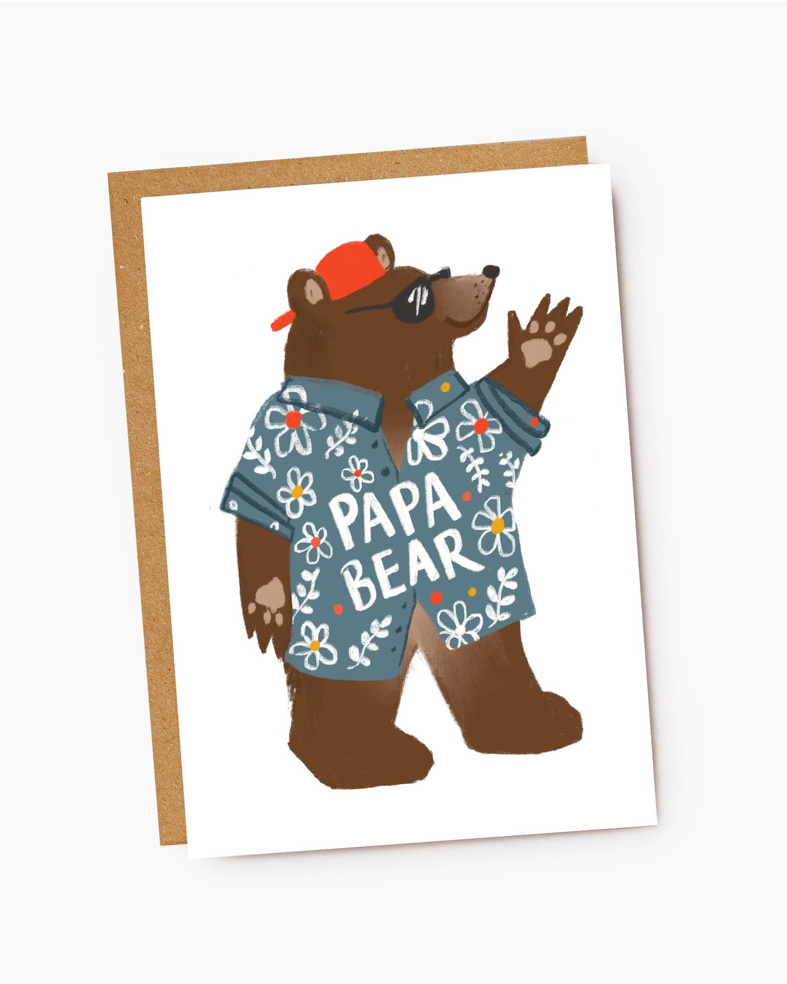 Papa Bear Father's Day Card