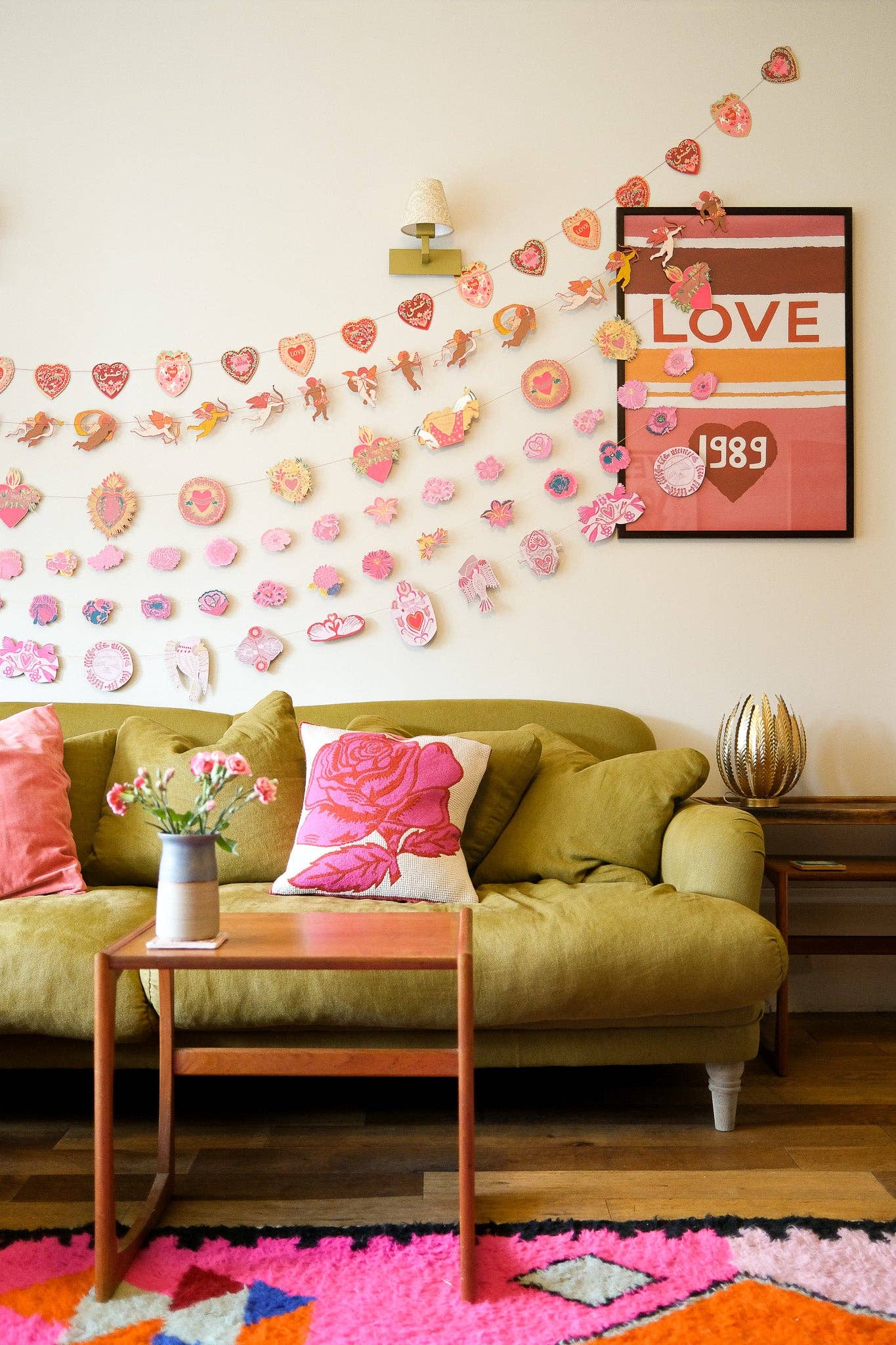 UK/EU: Summer Garden Sewn Garland