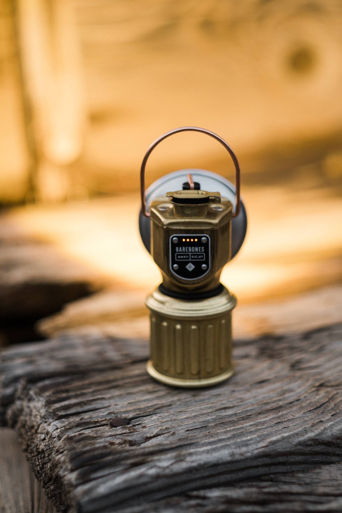 Miners Lantern: Brass