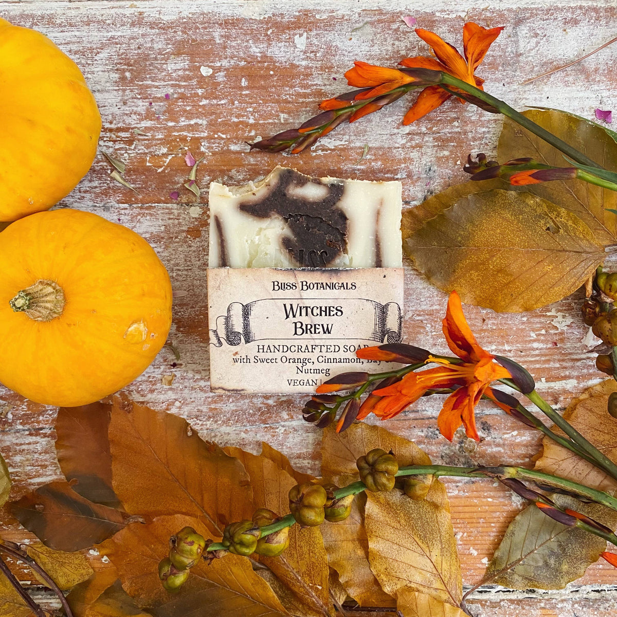 Witches Brew Soap - Sweet Orange, Cinnamon, Nutmeg and Bay