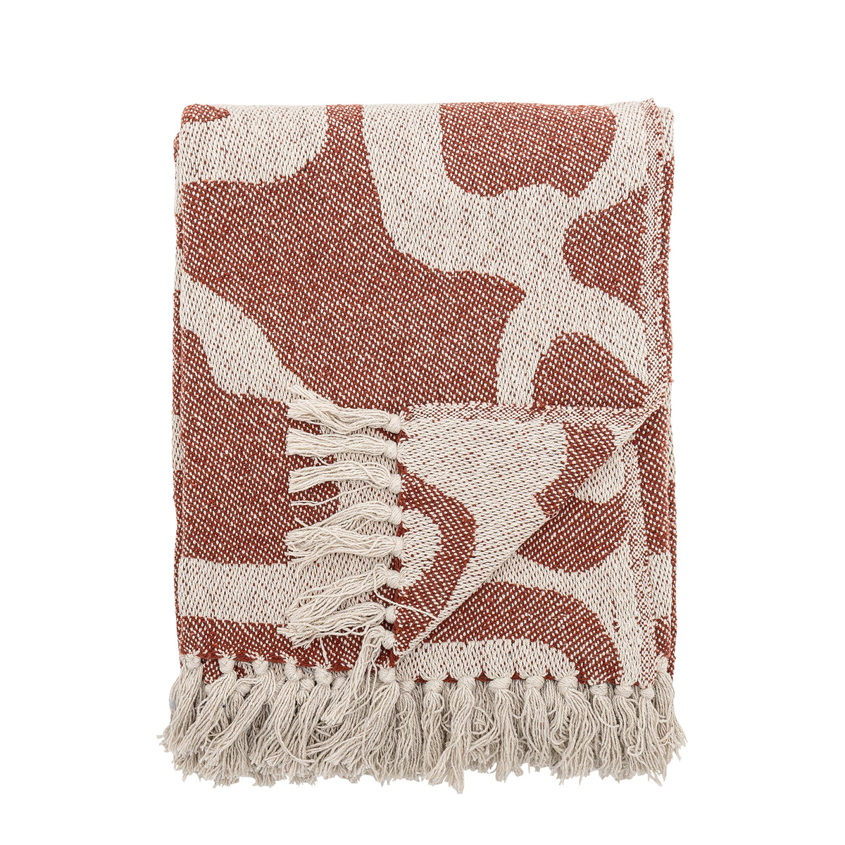 Salobre Throw - Brown, Mixed Fibres