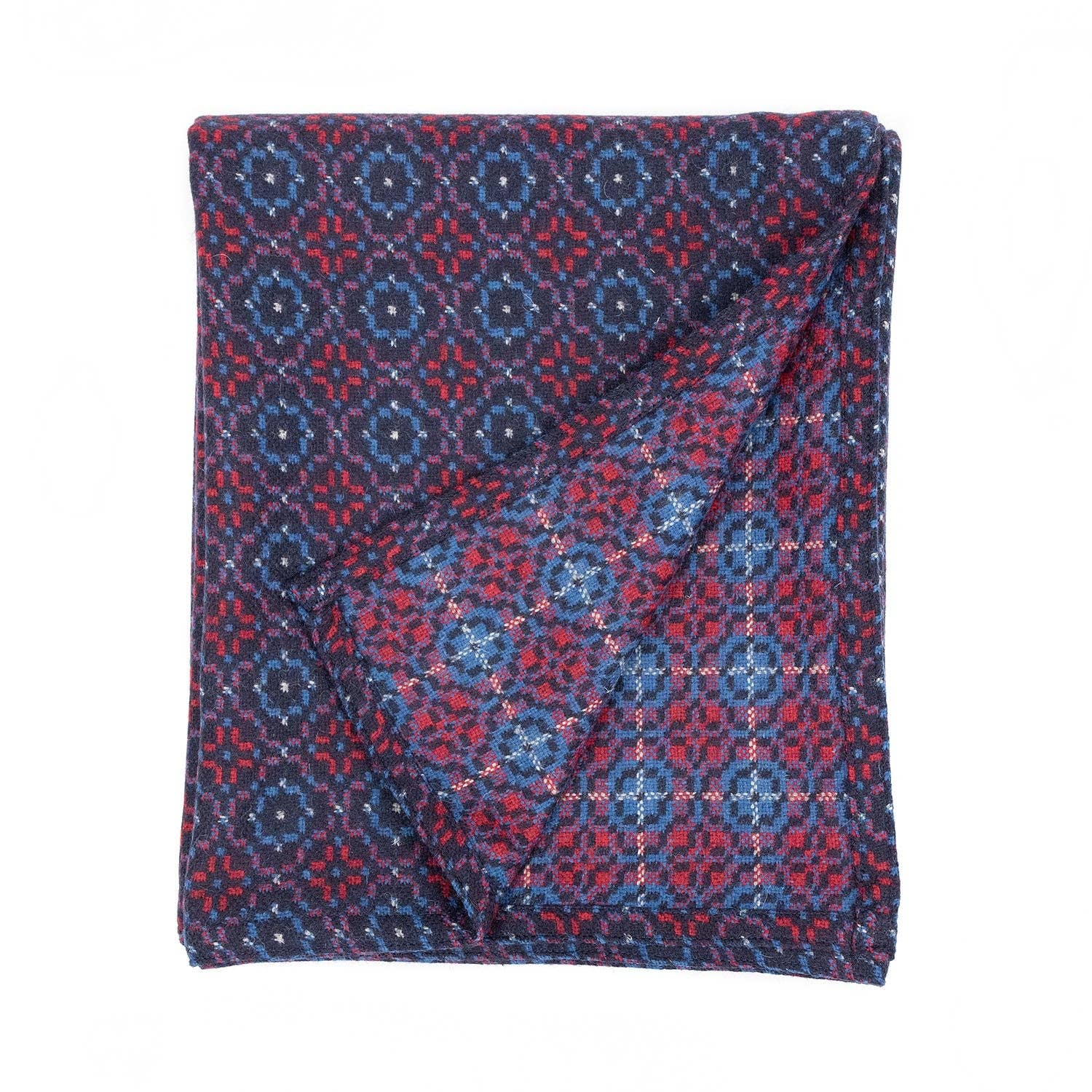 Vintage Rose Upholstery Throw: Bilberry / THROW
