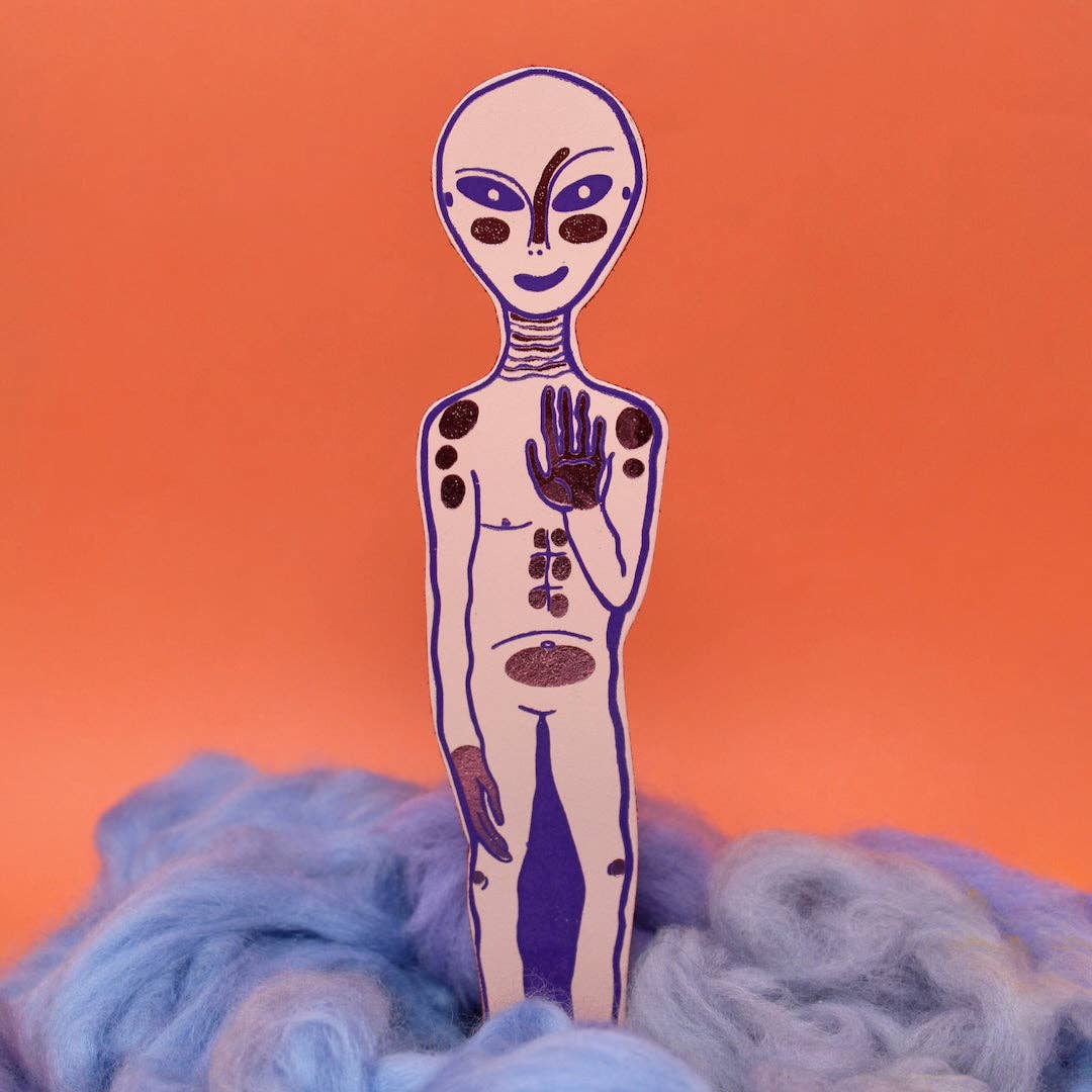 Alien Bookmark: Apple