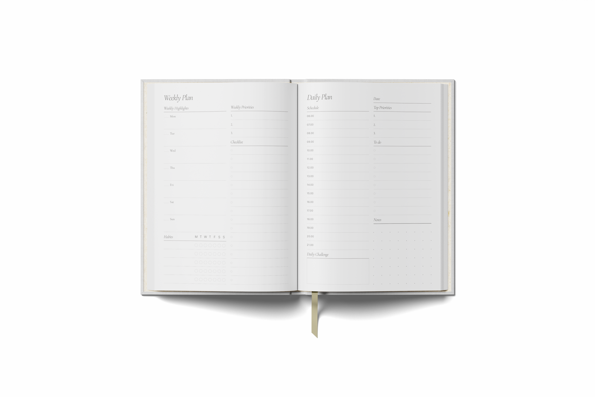Daily Planner - Green