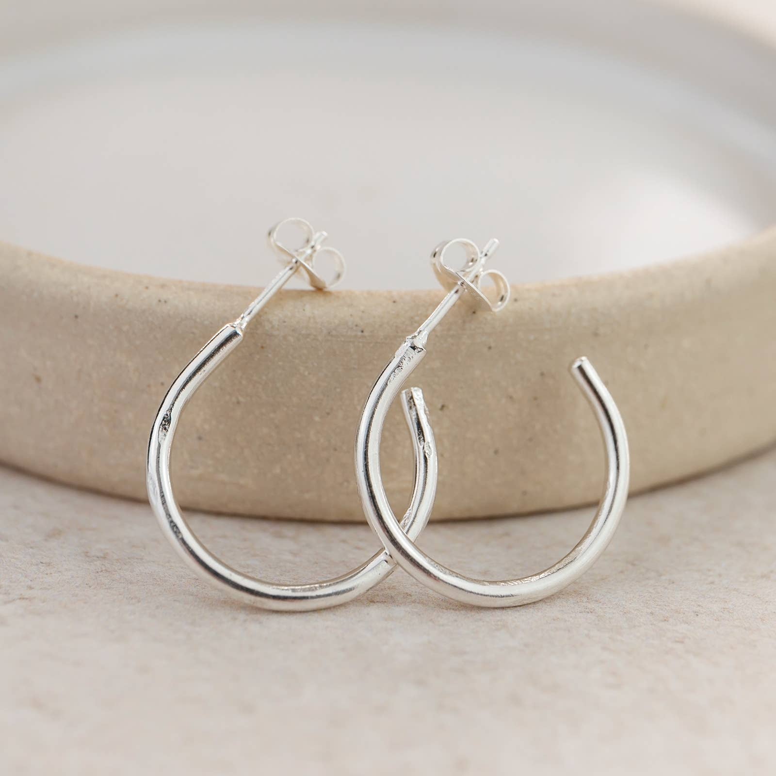 Sterling Silver Everyday Hoops
