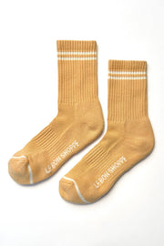 Boyfriend Socks: Butter
