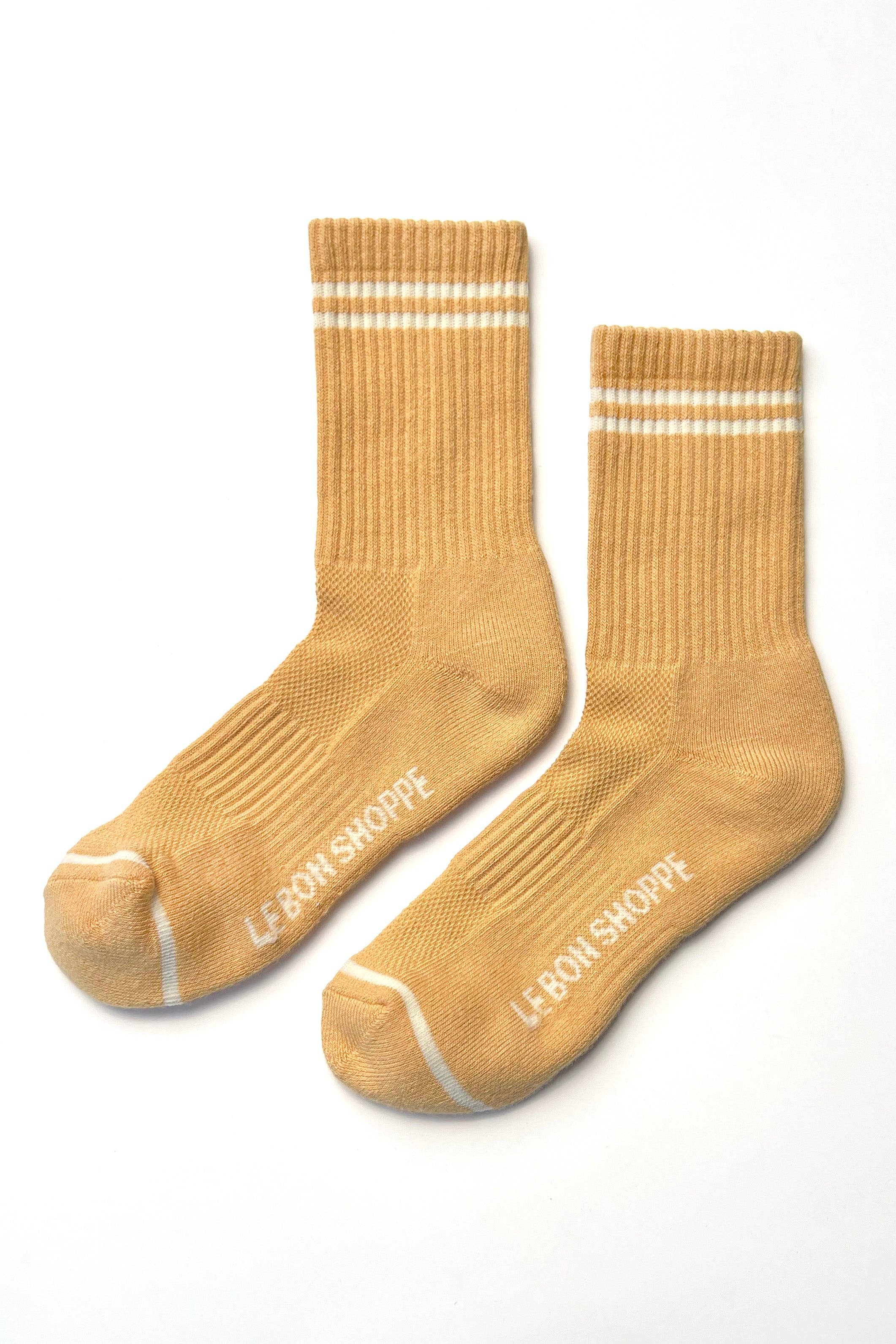 Boyfriend Socks: Butter