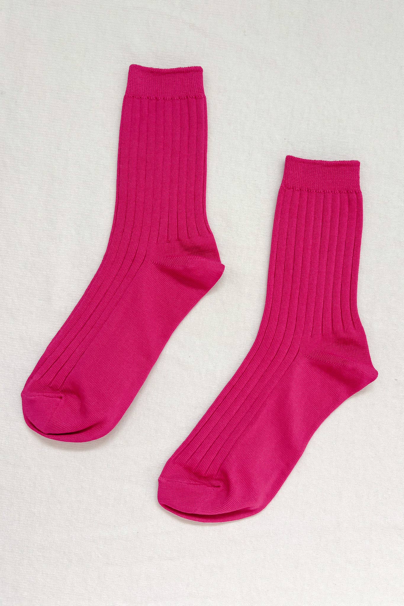 Her Socks - Mercerized Combed Cotton Rib: Peacock