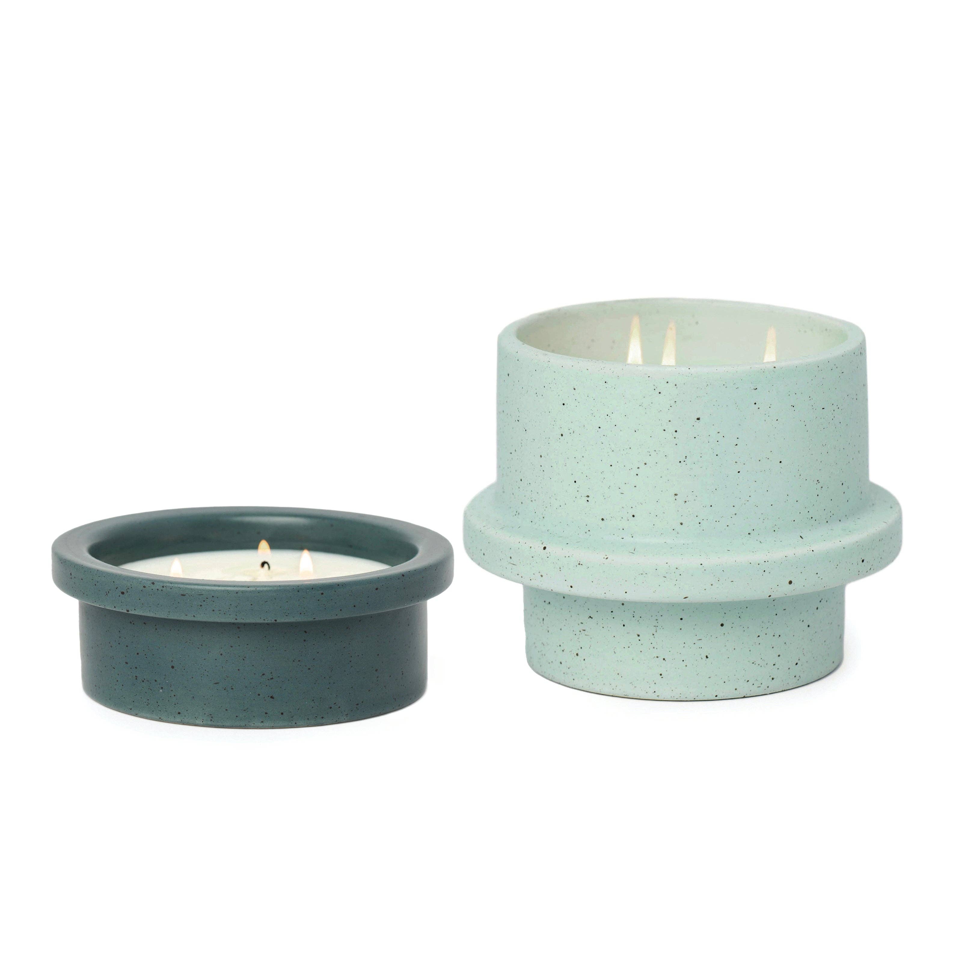 Paddywax Folia Ceramic Candle - Fresh Fig & Cardamom