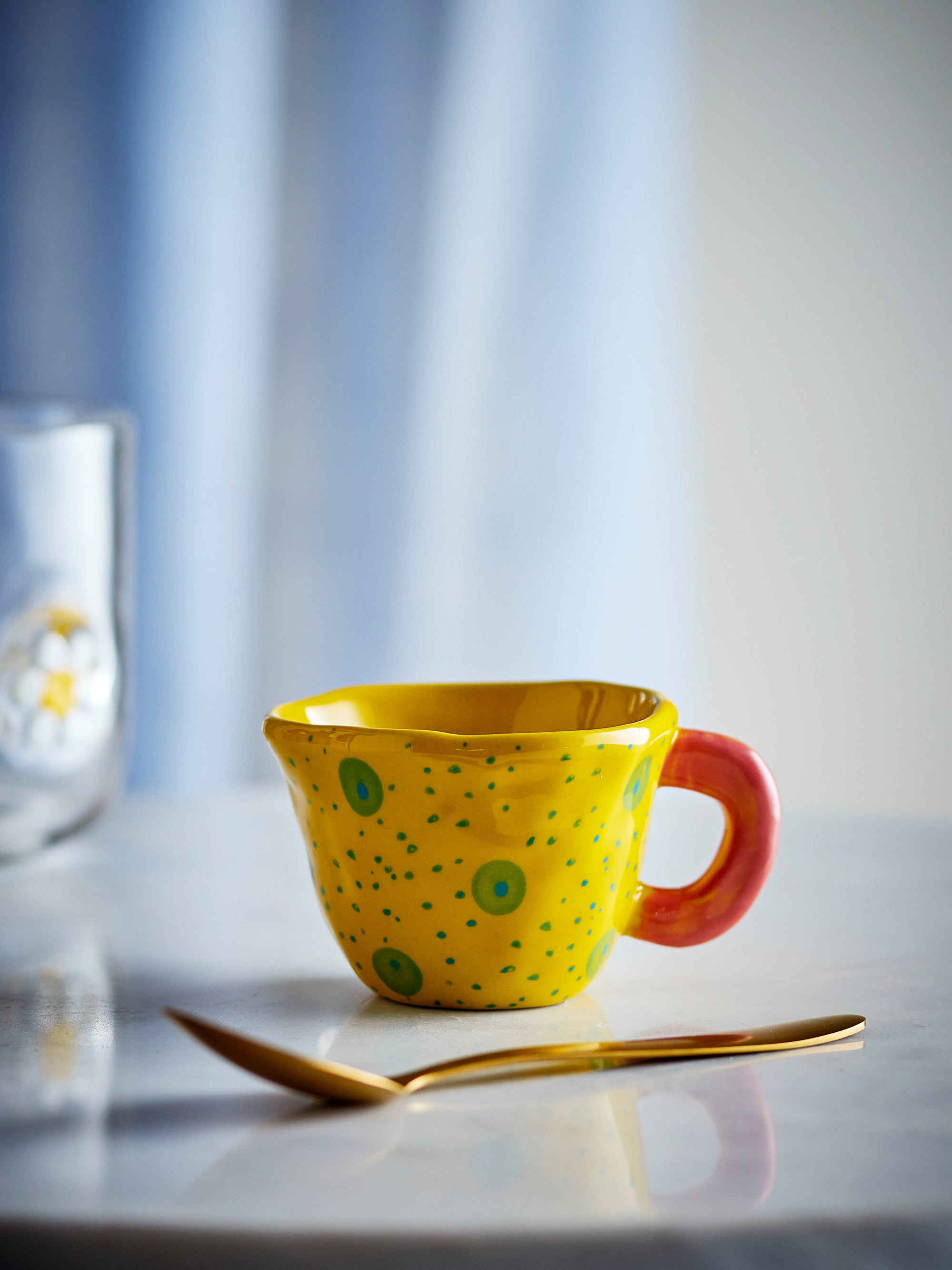 Nini Cup, Yellow, Stoneware