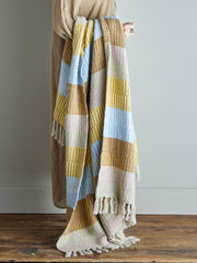 Isnel Throw, Multi, Recycled Cotton