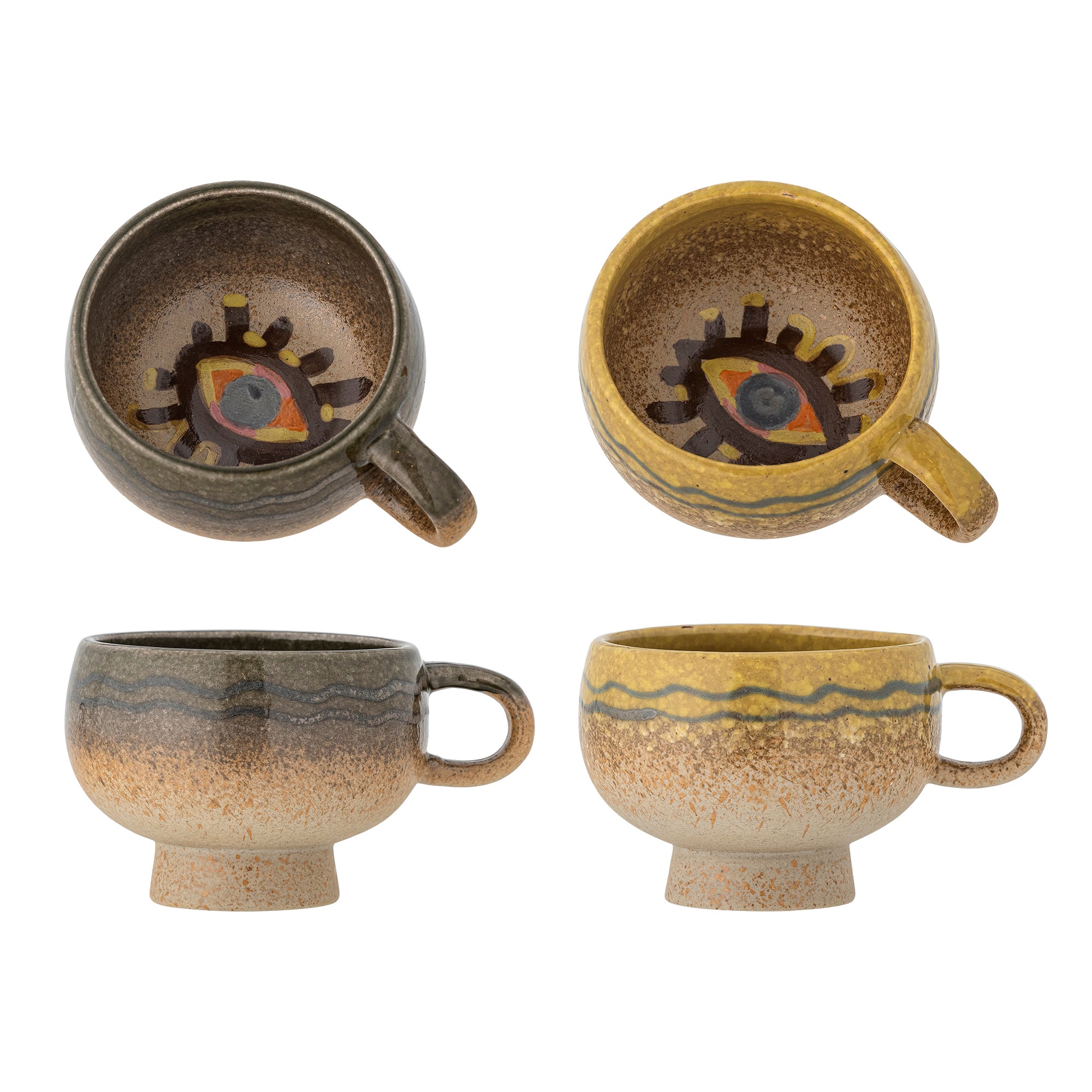 Oculus Cup, Brown set of 2