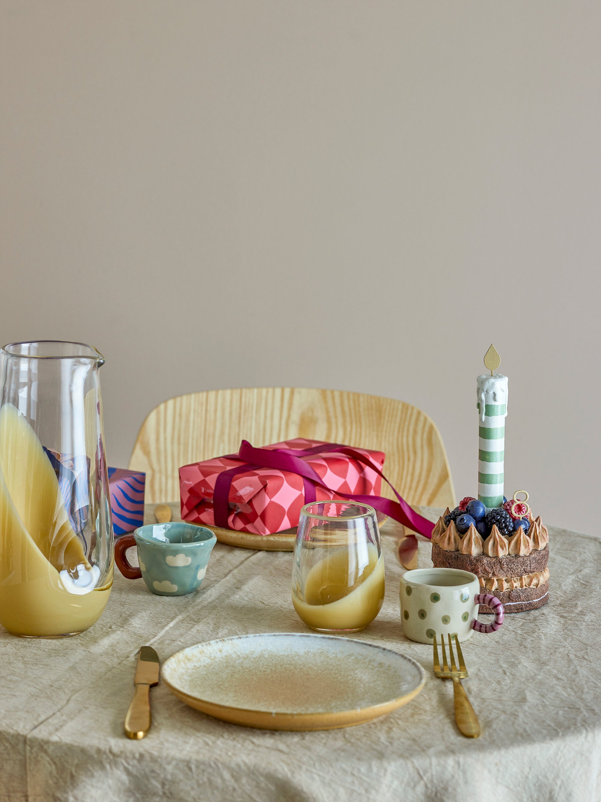 Nini Cup, Blue, Stoneware